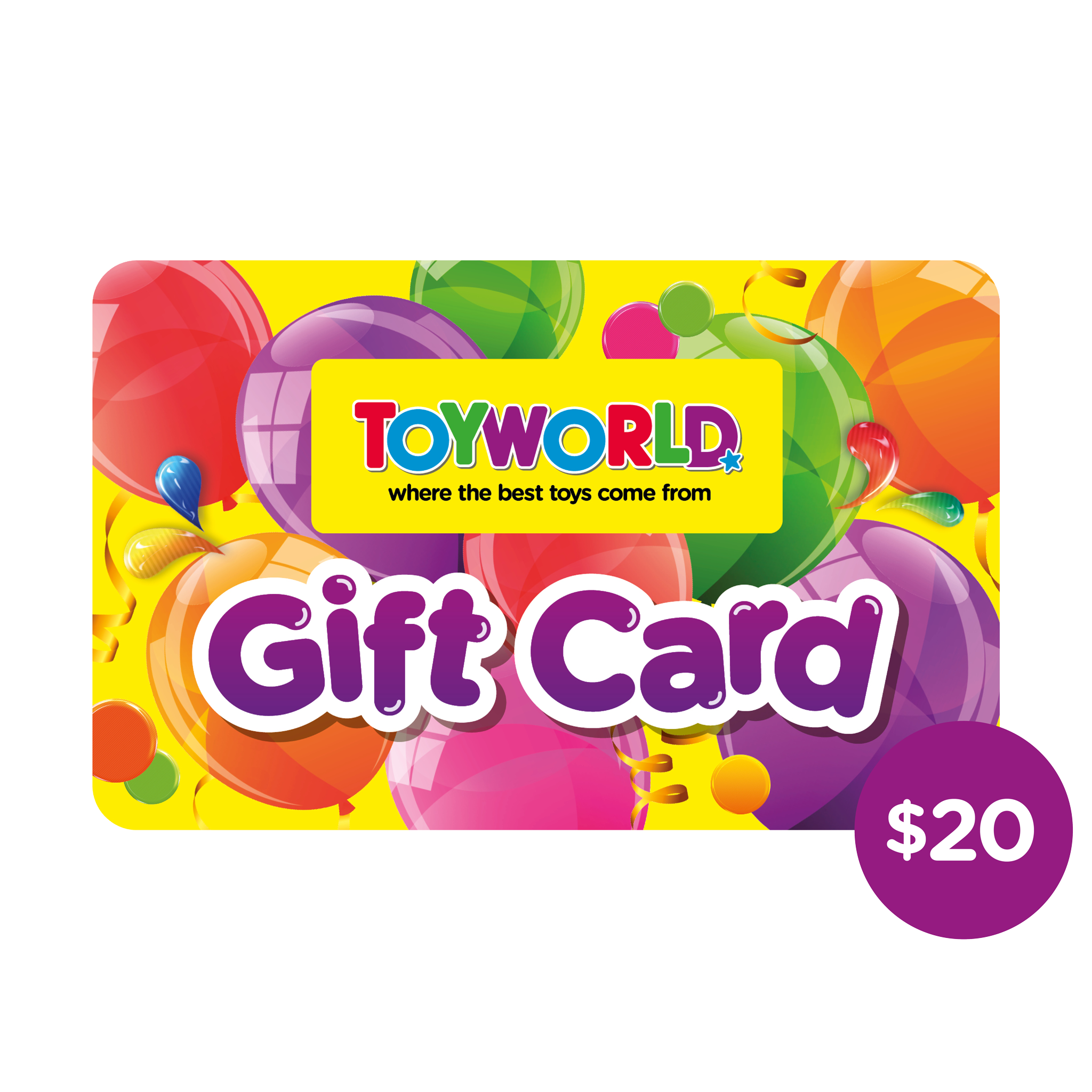 $20.00 Toyworld Gift Card