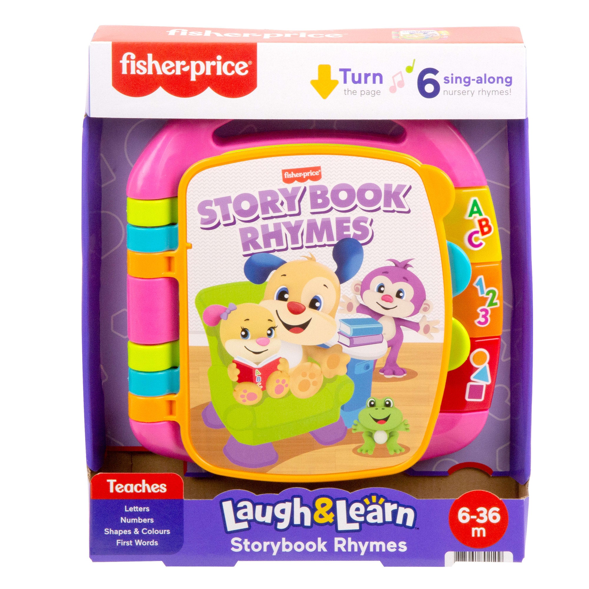 Fisher-Price Laugh & Learn Storybook Rhymes Pink