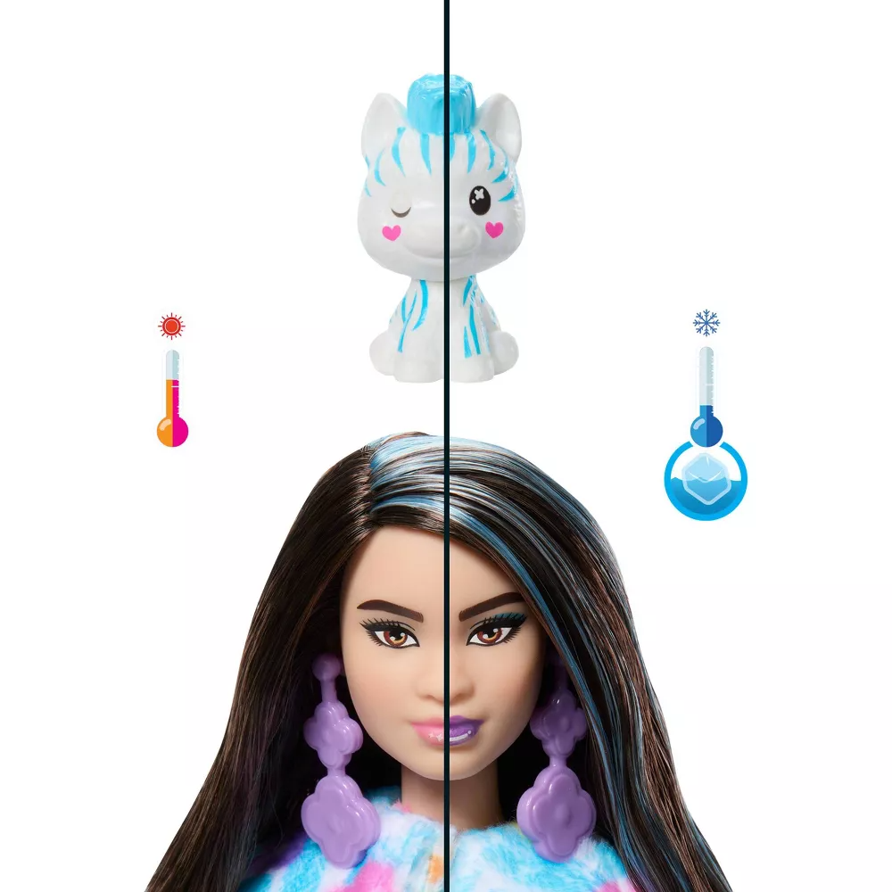 Barbie Cutie Reveal Zebra Doll