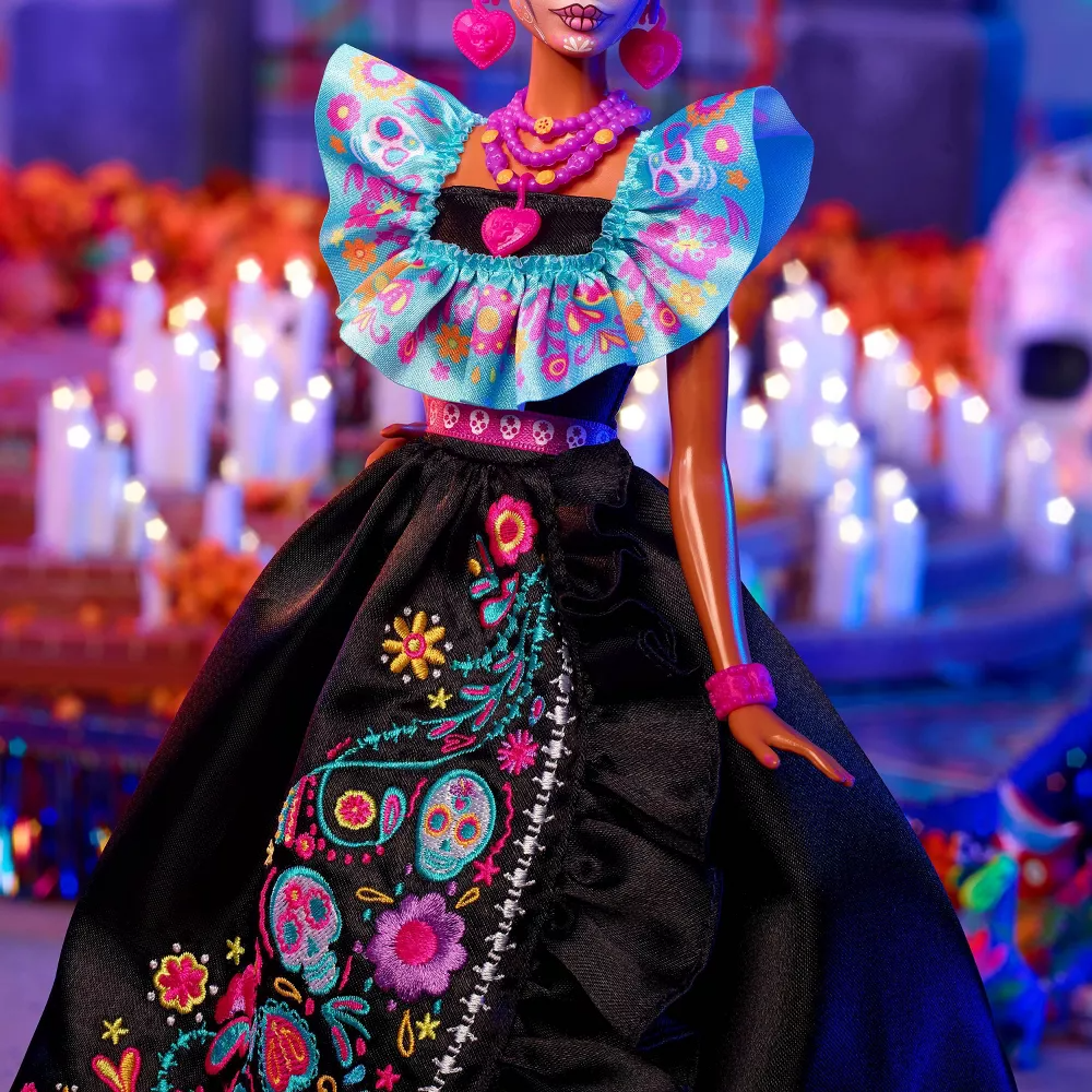 Dress Day Of The Dead 2019 Barbie Barbie Dia Barbie New Dolls 2019