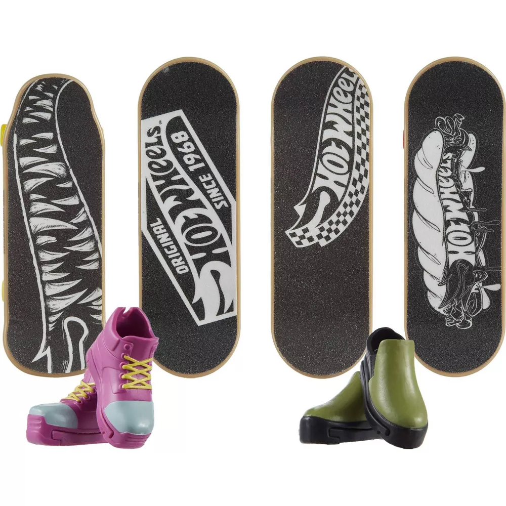 Hot Wheels Skate Fingerboard + Shoe Multipack Speed Shredder