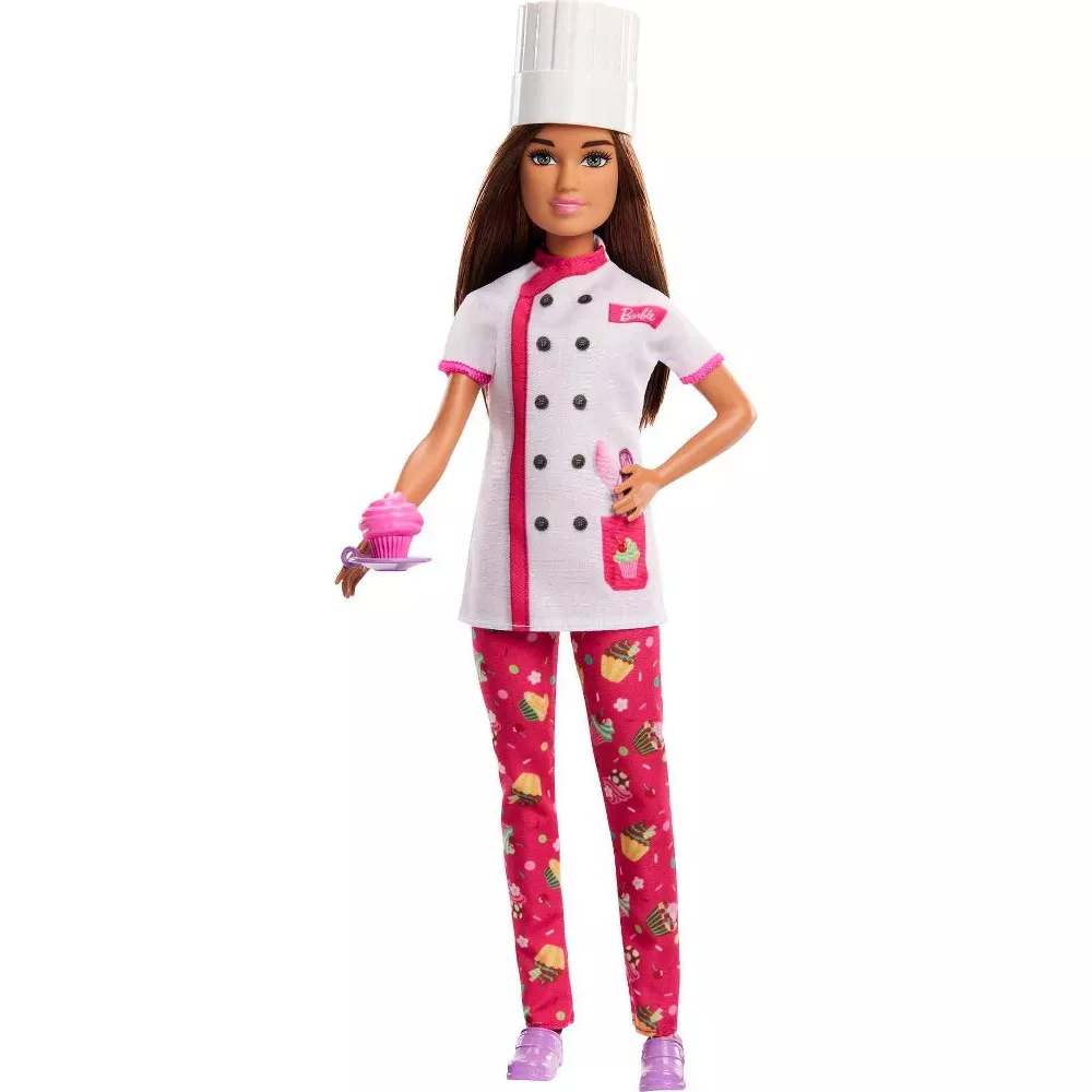 Barbie Career Doll Pastry Chef Brunette