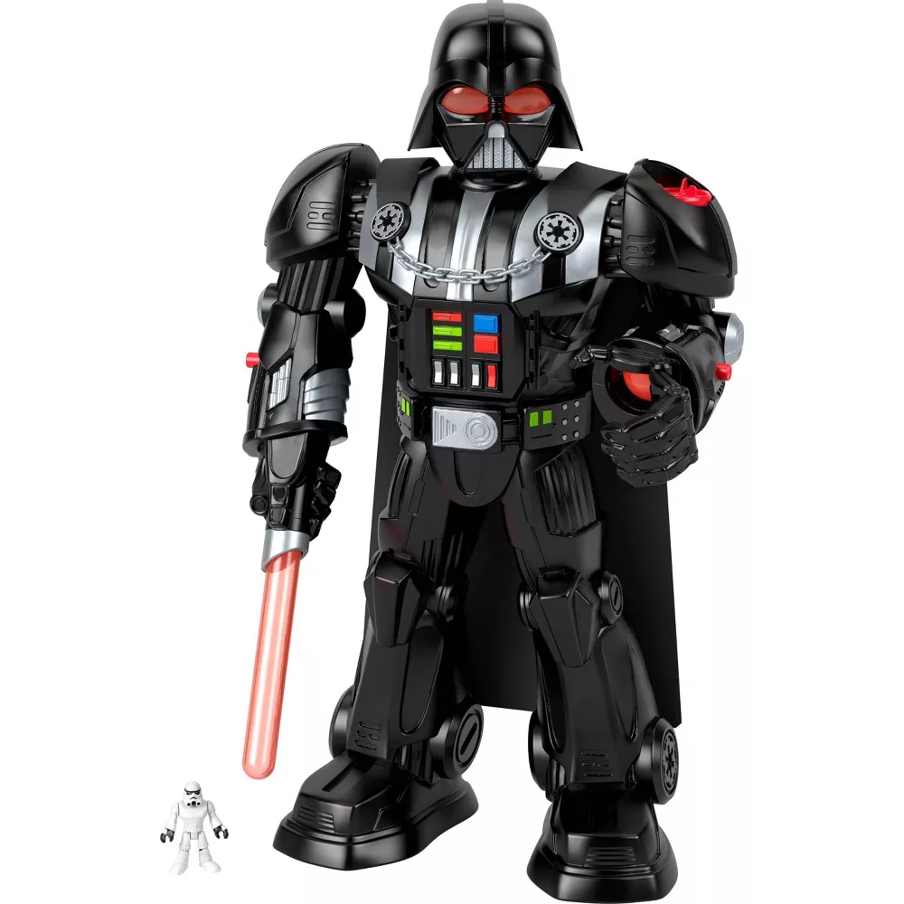 Fisher-Price Imaginext Star Wars Torre Di Dart Fener Con Chiave In Metallo E Lancia Missili – Gioco Per Bambini 3+ Anni