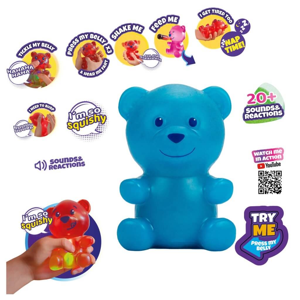 Gummymals With Light And Sound Blue – Toyworld NZ