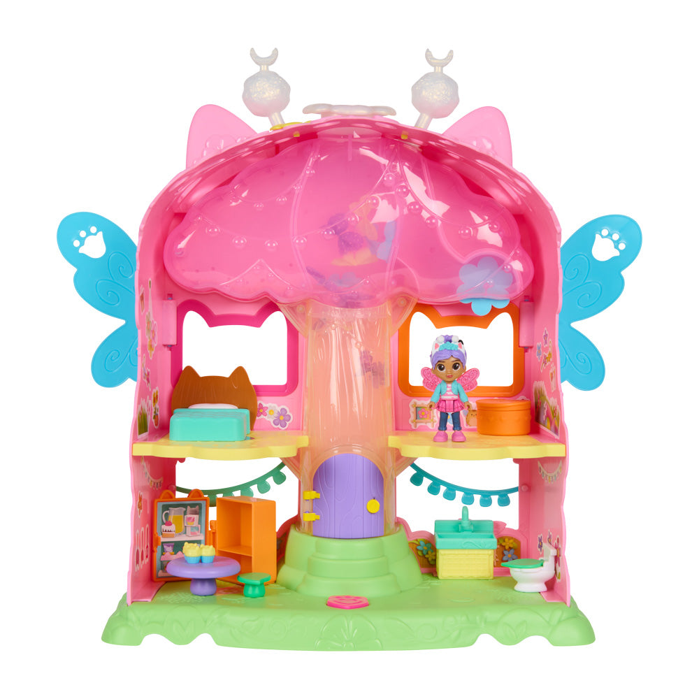 Gabby's Dollhouse Fairylandia Flutter Magic Fairy Playset toy.