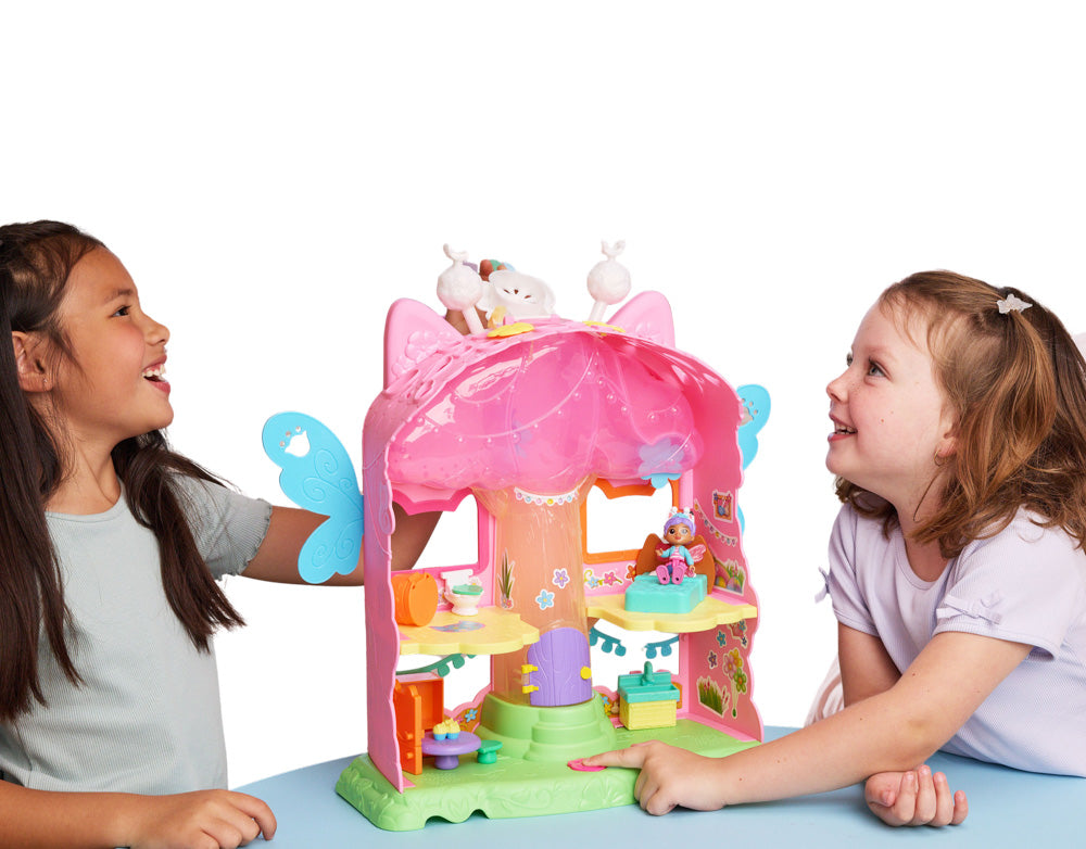 Gabby's Dollhouse Fairylandia Flutter Magic Fairy Playset toy.
