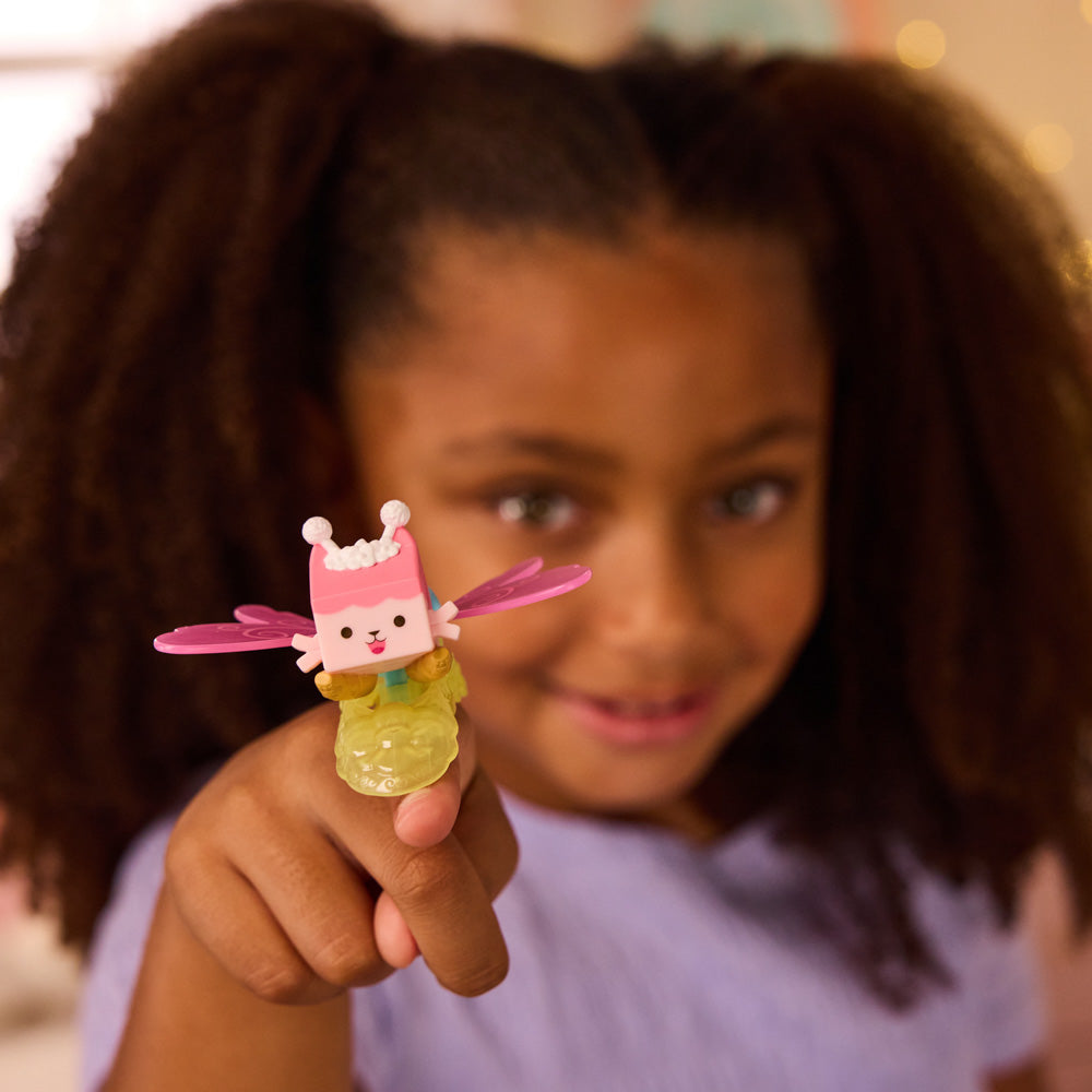 Child wearing the Gabby's Dollhouse Fairylandia Flutter-riffic Fairy Ring - Baby Box Cat