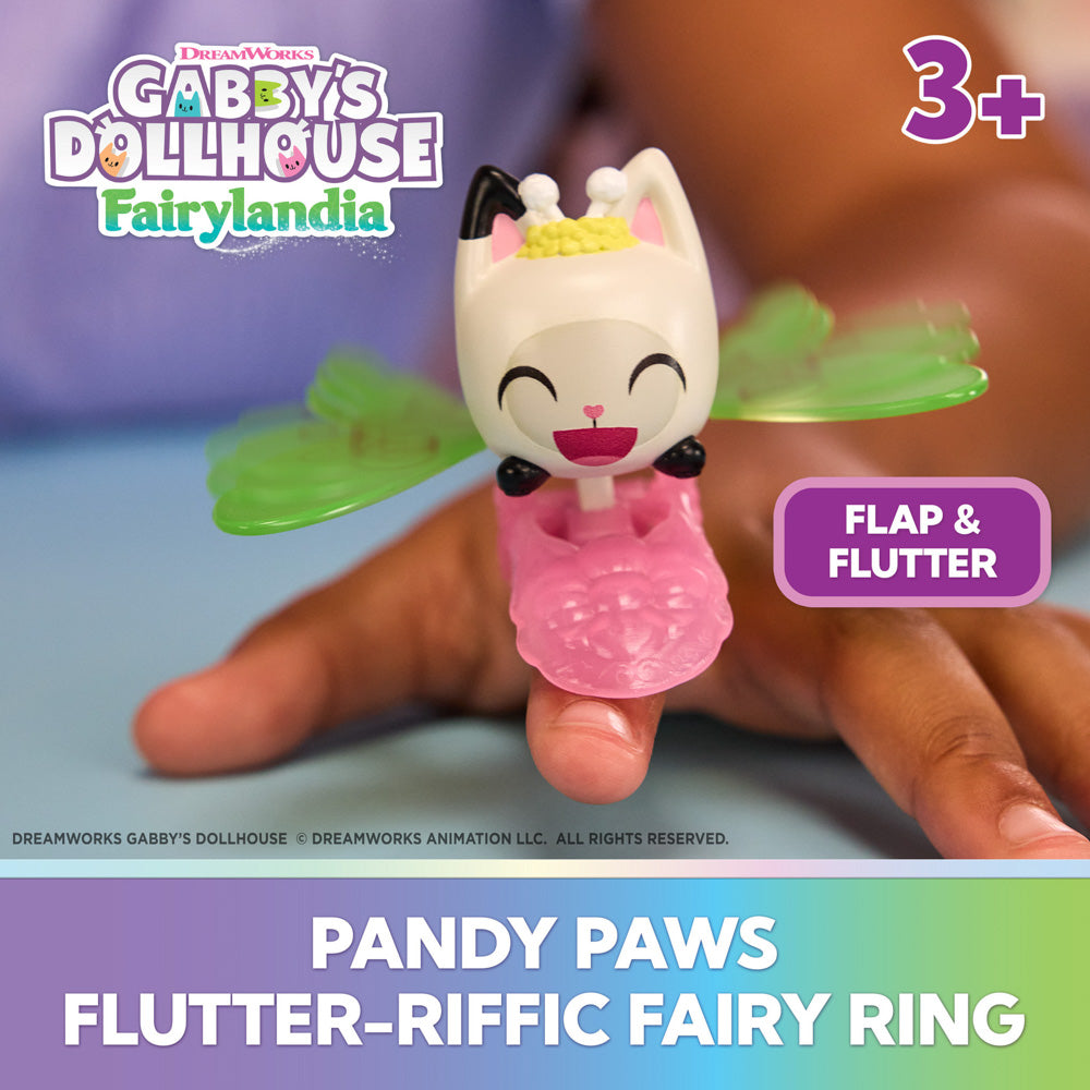 Gabby's Dollhouse Fairylandia Flutter-riffic Fairy Ring - Pandy Paws