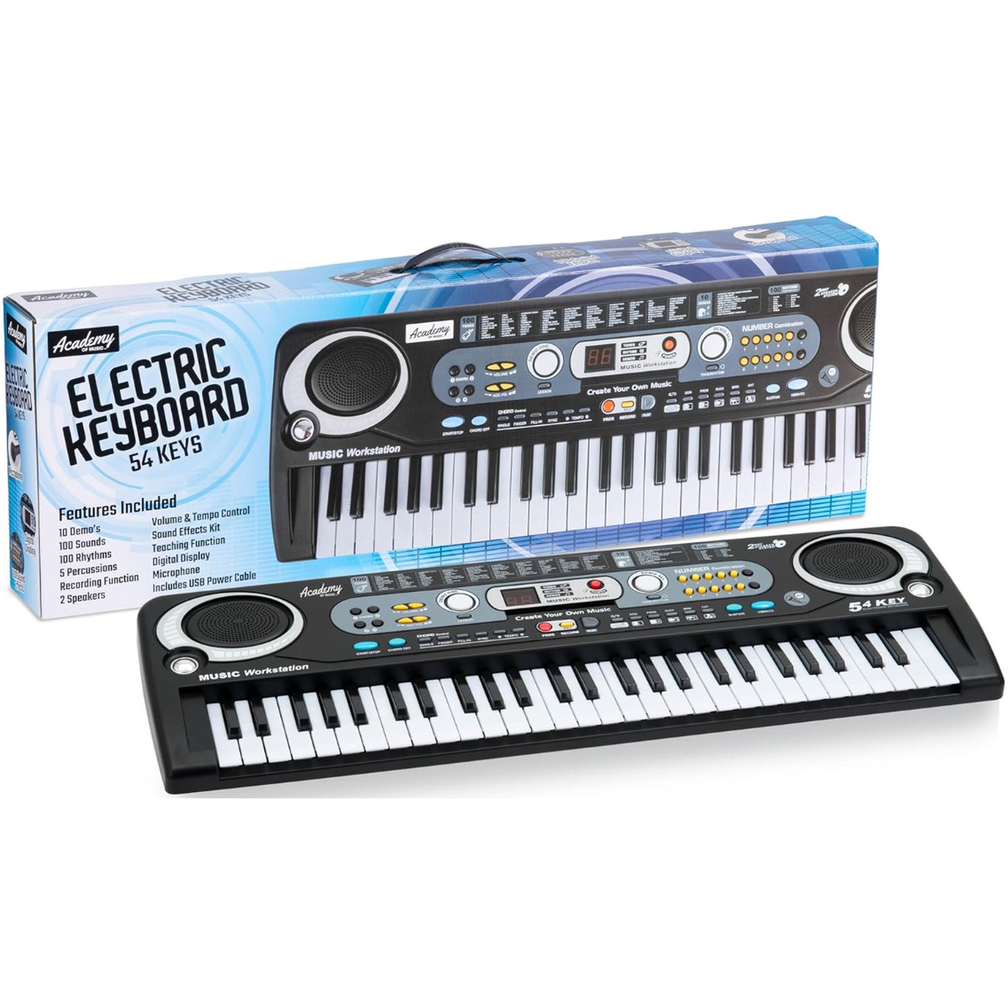 Academy of Music 54 Key Electric Piano Keyboard