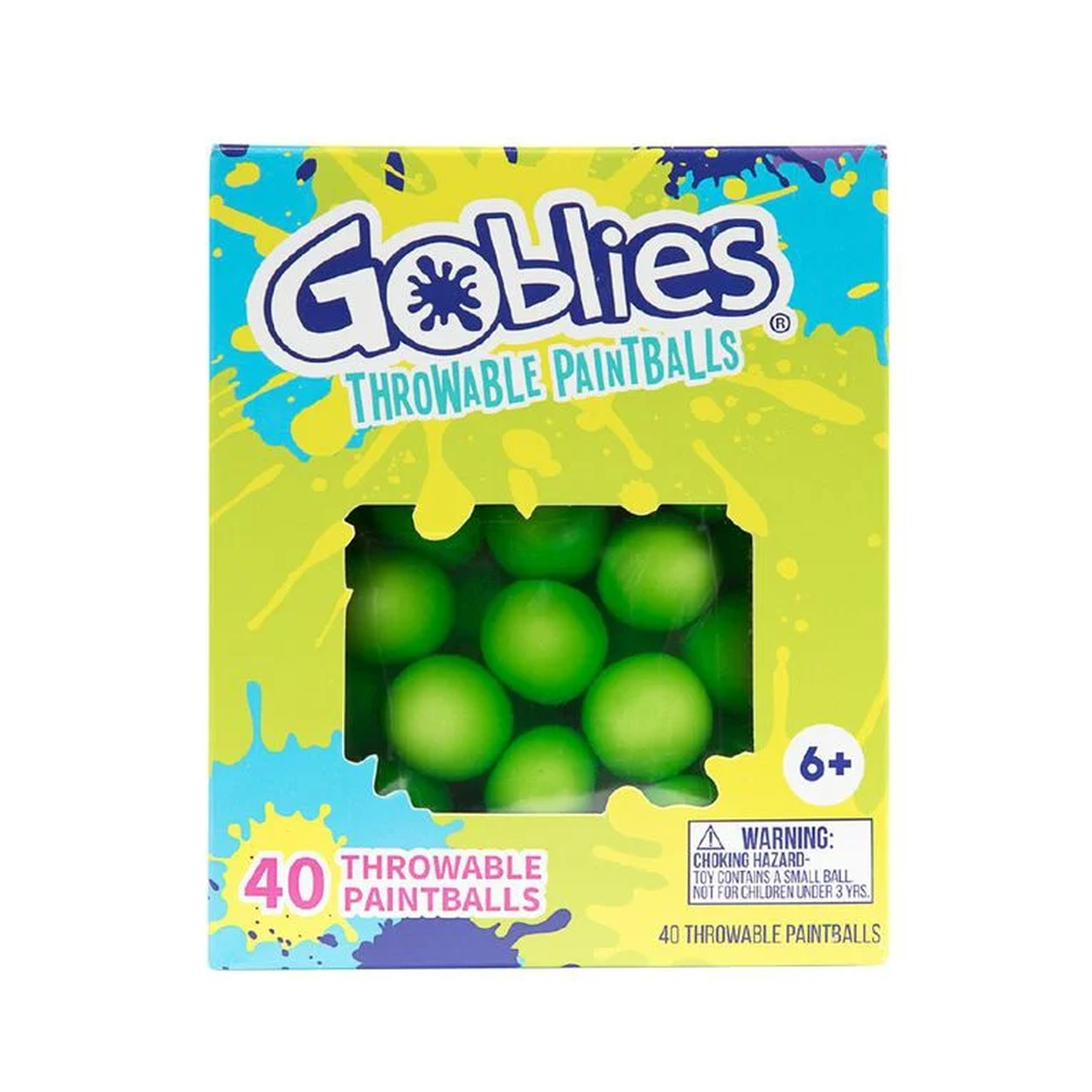Goblies Throwable Paintballs Green 40 Pack
