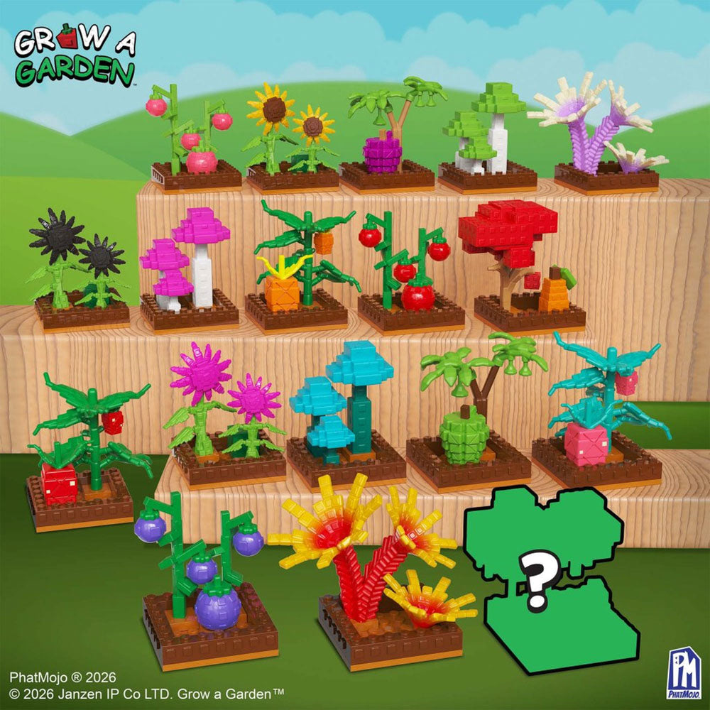 Grow A Garden Mystery Buildable Pocket Crops Blind Bag toys.