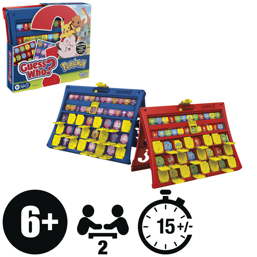 Guess Who Pokemon Edition - Toyworld NZ