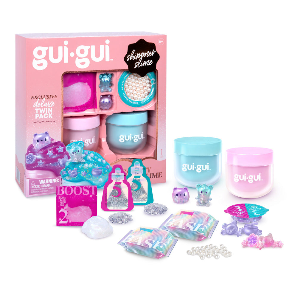 Gui Gui Slime Shimmer Deluxe Duo Pack - Toyworld NZ