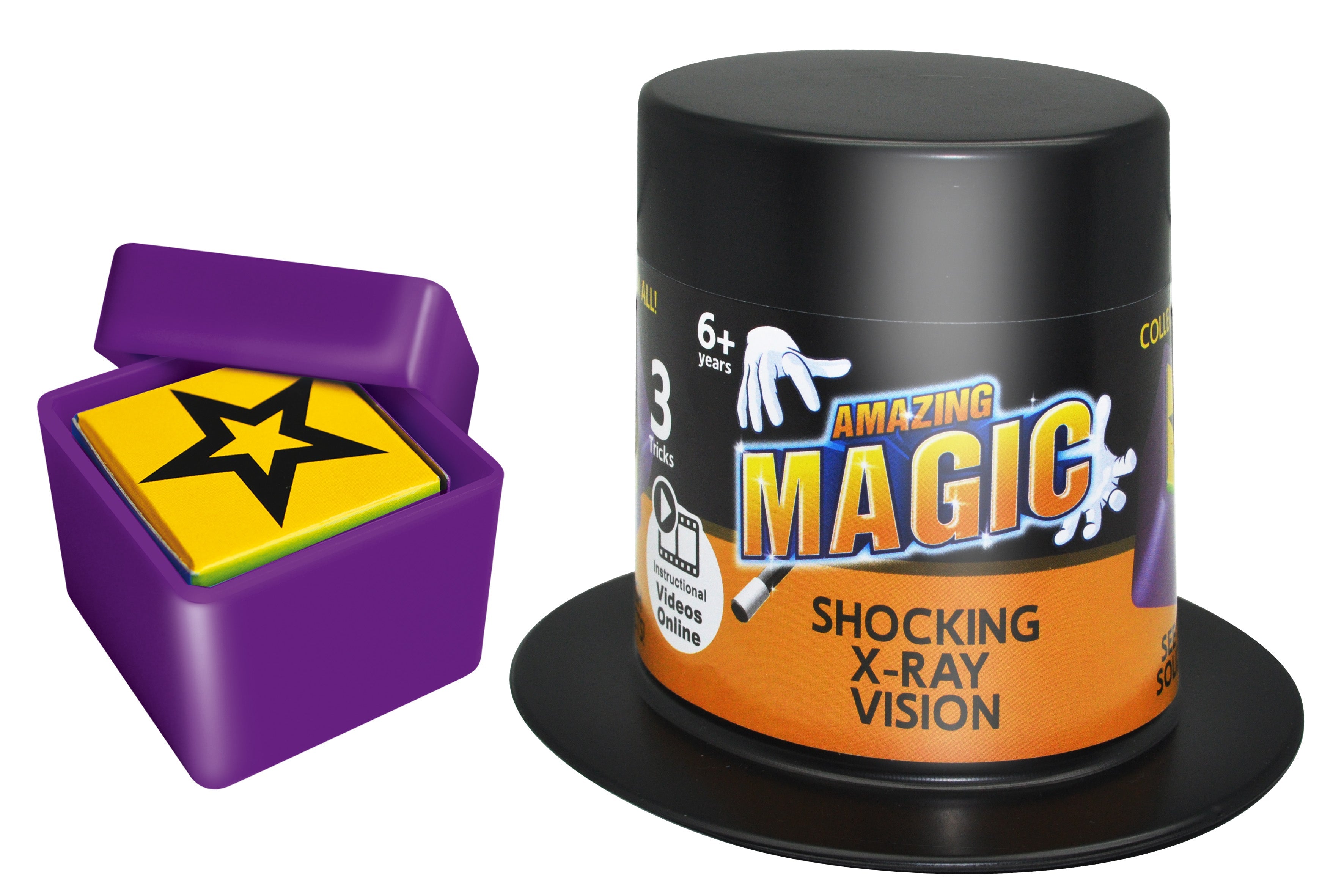 Hanky Panky Amazing Magic Mini Hats Shocking X-Ray Vision