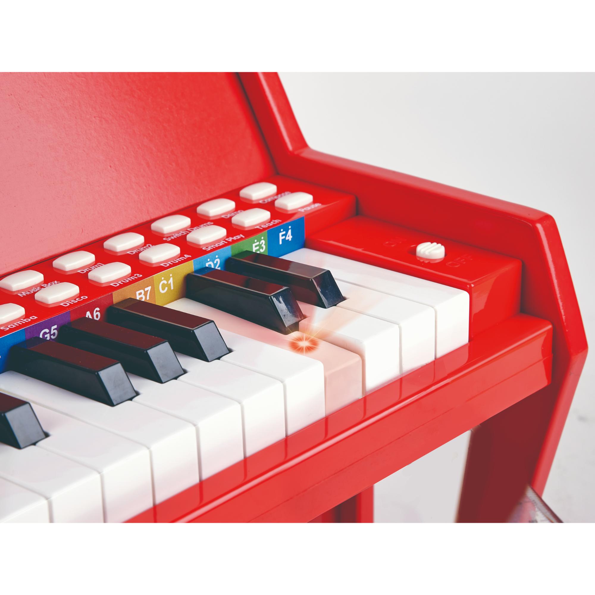 Hape Learn With Lights Piano Red