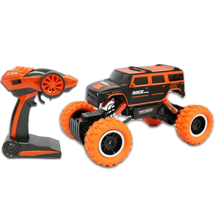 Rock Through 1:14 Remote Control Off Road Vehicle Green Orange/Black
