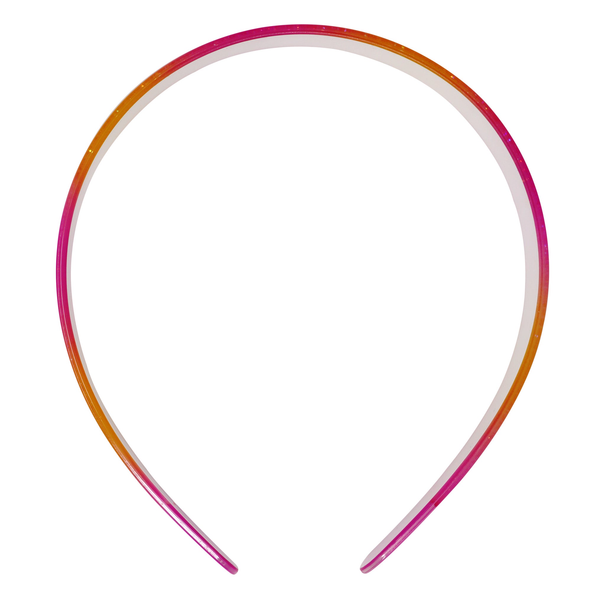 Pink Poppy Sparkly Glitter Ombre Headband