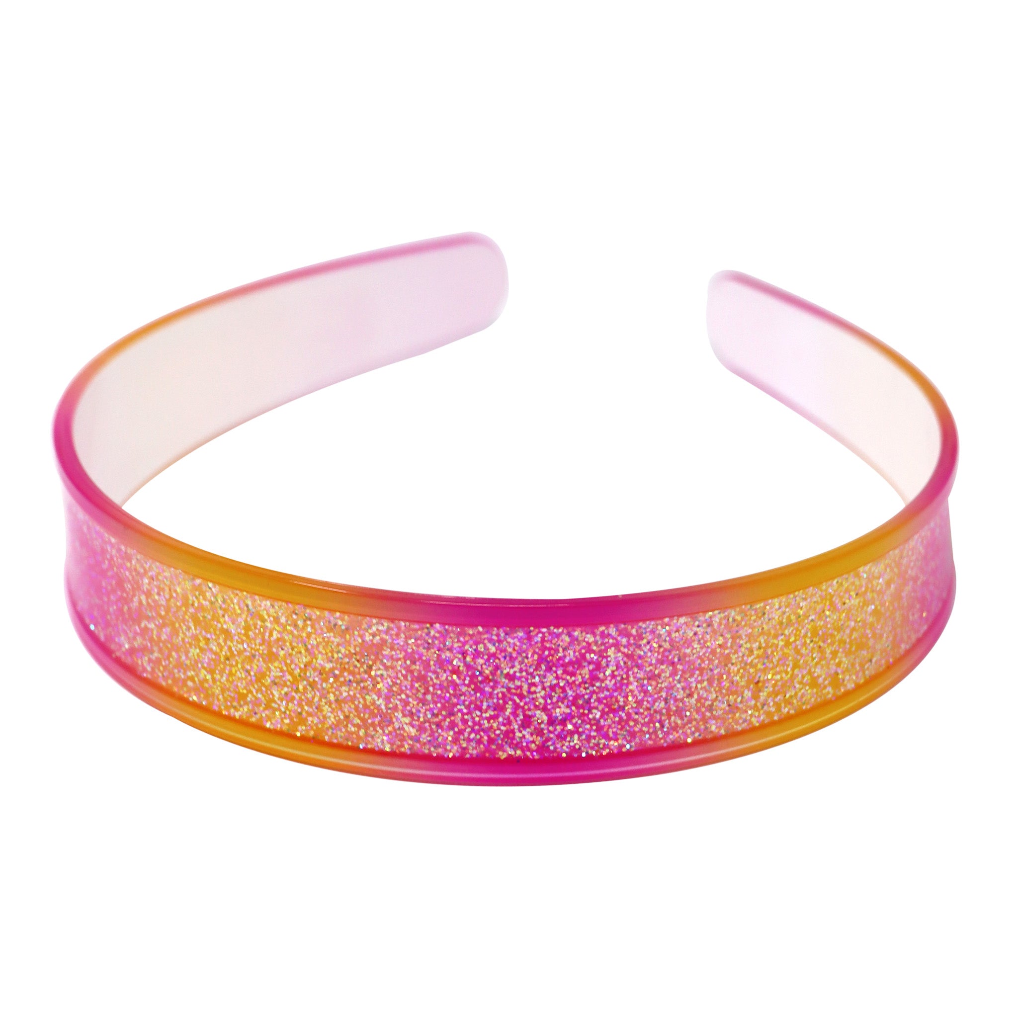Pink Poppy Sparkly Glitter Ombre Headband