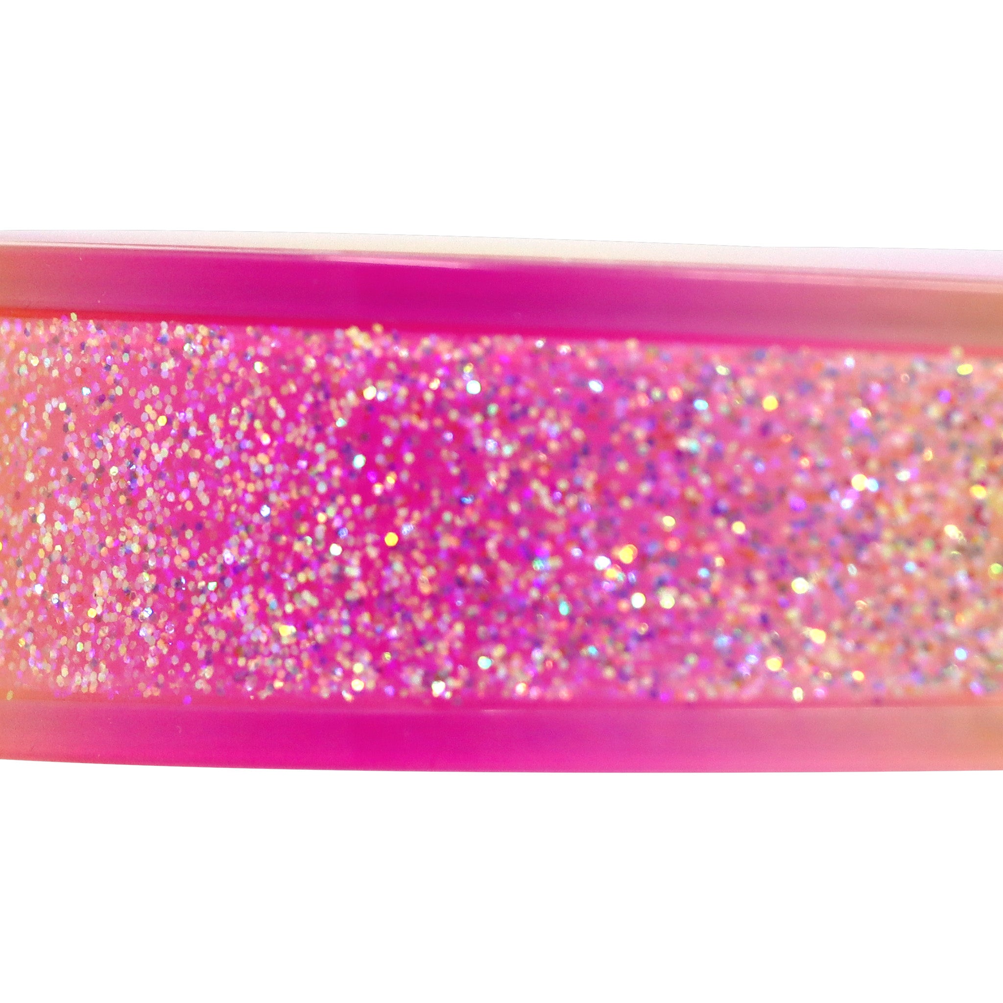 Pink Poppy Sparkly Glitter Ombre Headband