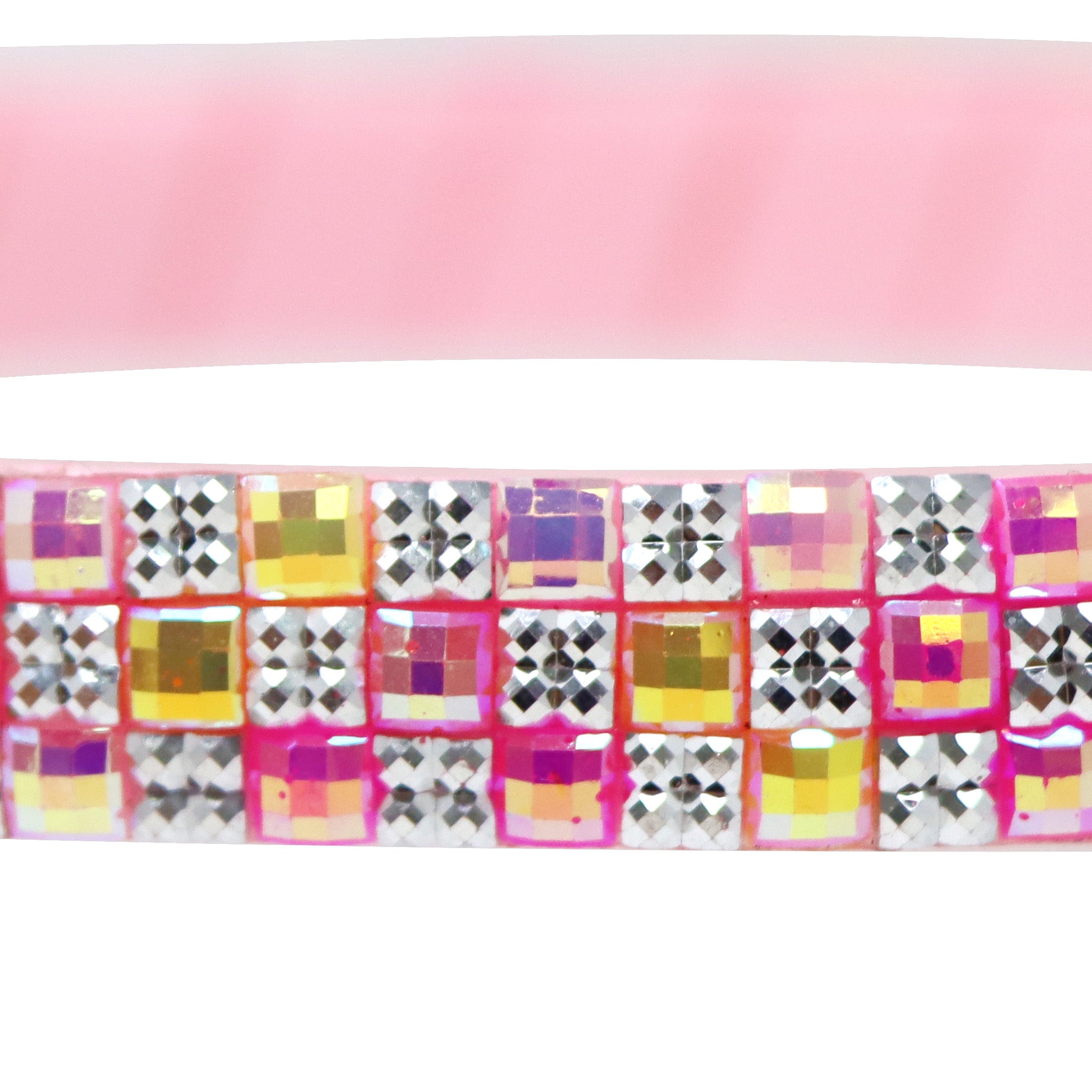 Pink Poppy Fancy Shiny Headband