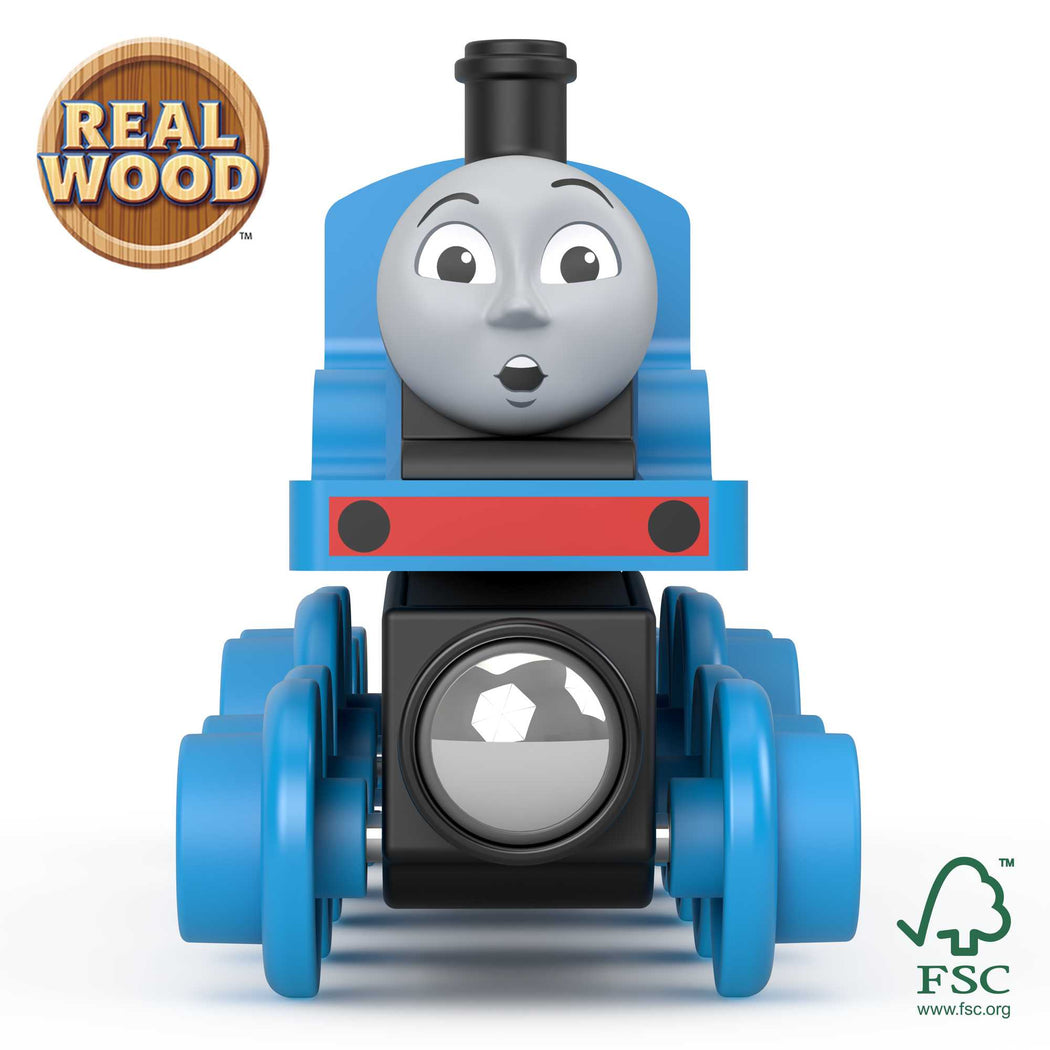 Fisher-Price Thomas & Friends Wooden Railway Edward Engine And Coal-Car - 5