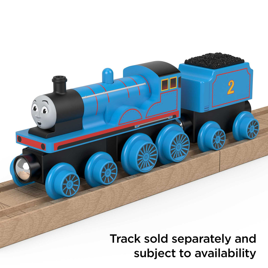 Fisher-Price Thomas & Friends Wooden Railway Edward Engine And Coal-Car - 4