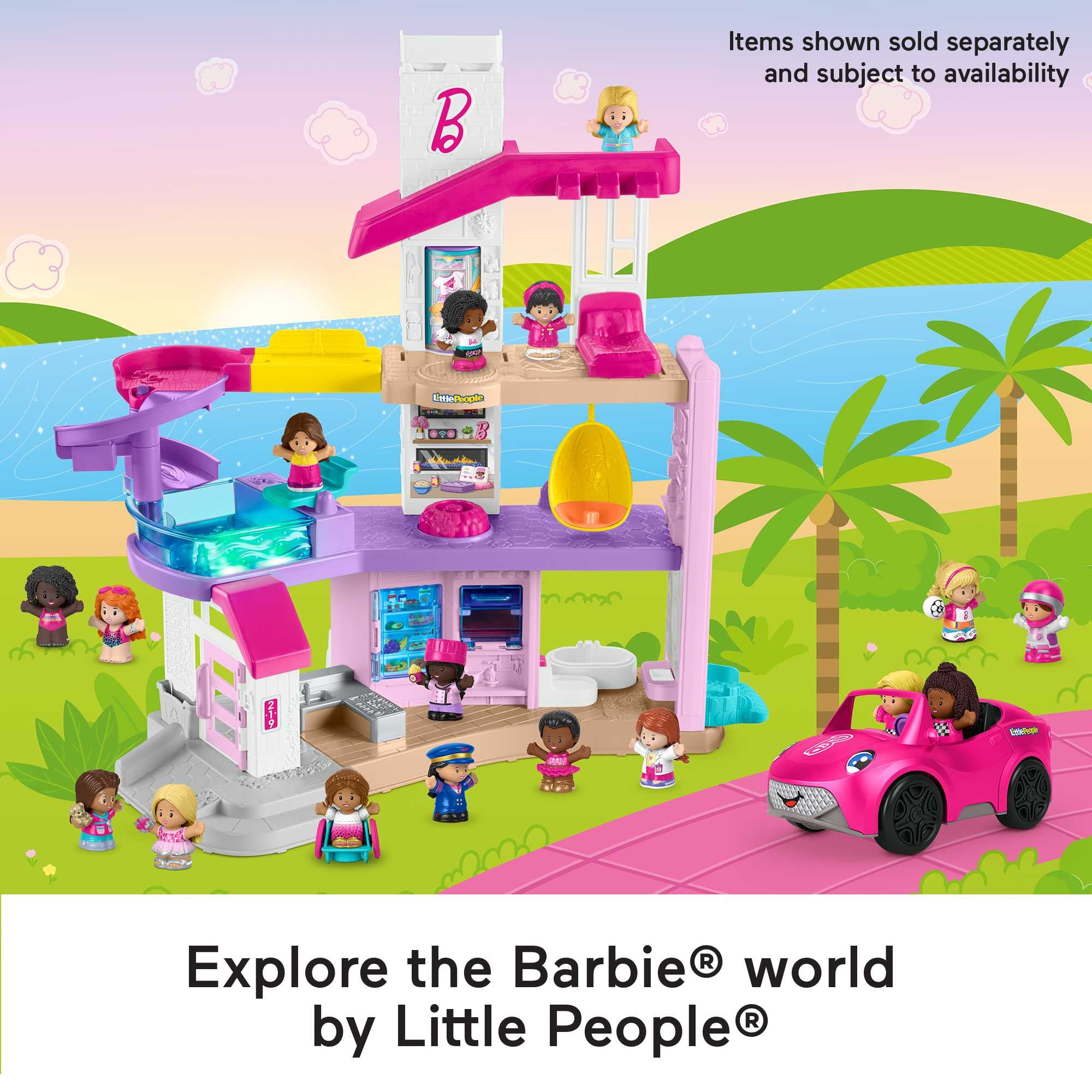 Fisher-Price Little People Barbie Little Dreamhouse – Toyworld NZ