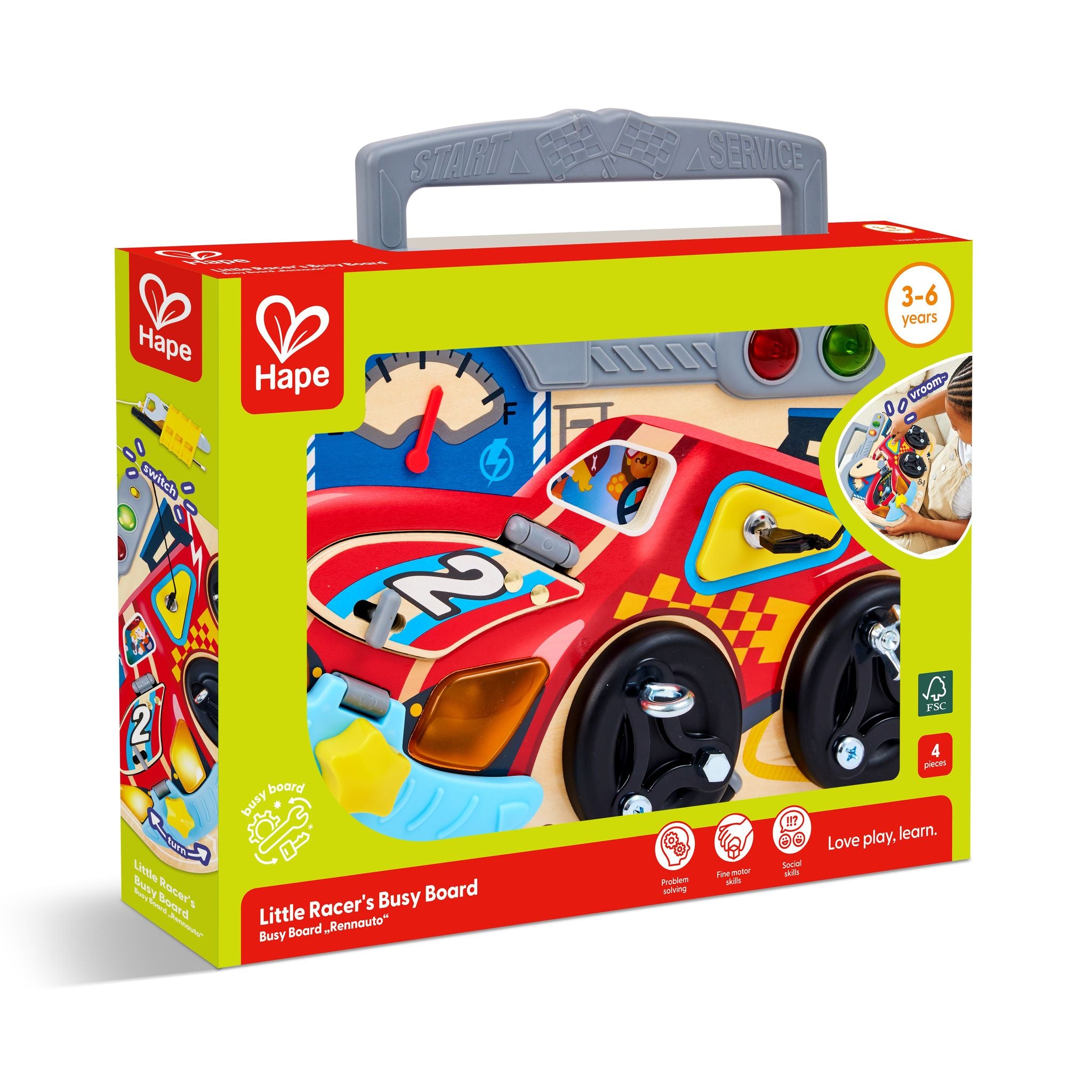 Hape Little Racer's Busy Board