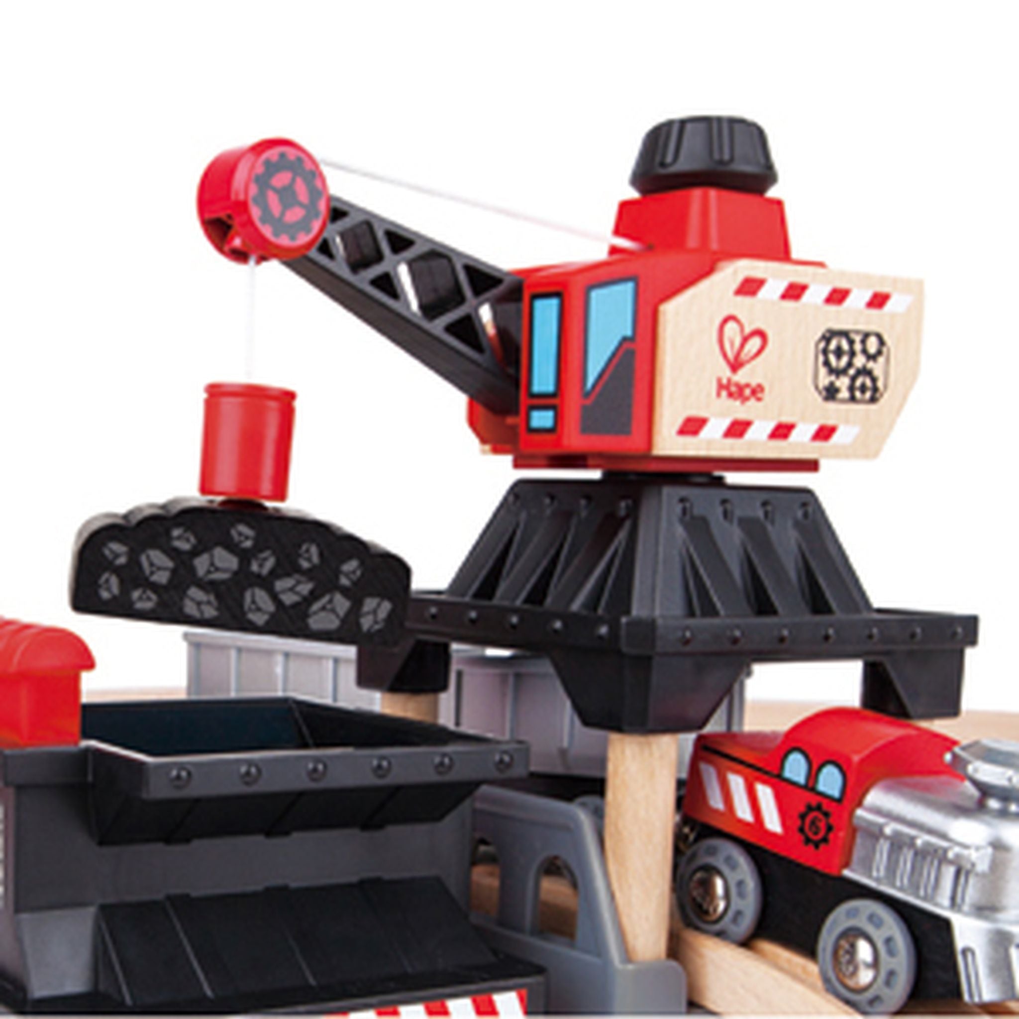 Hape Mining Loader Track Playset