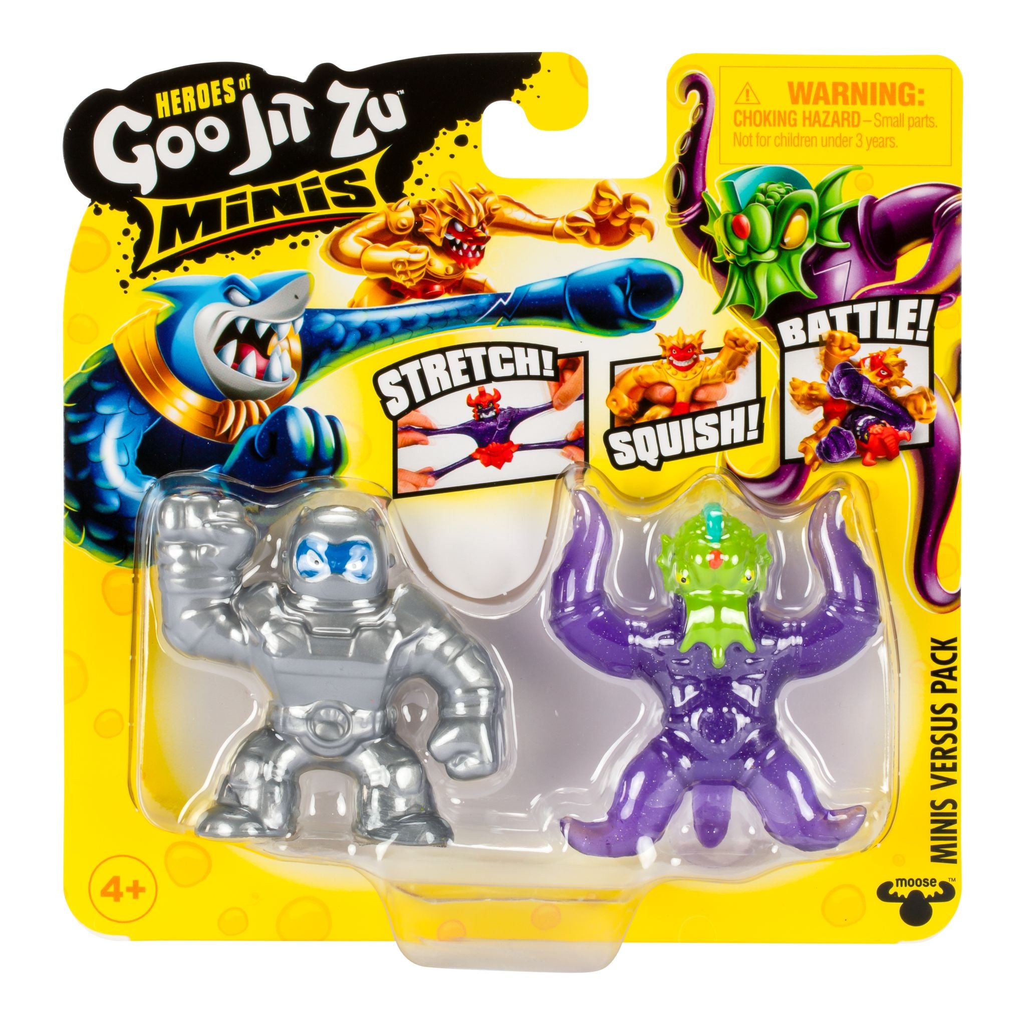 goo jit zu ５＋1点セット Heroes Of Goo Jit Zu S11 Minis vs Pack Assorted Styles – Toyworld NZ