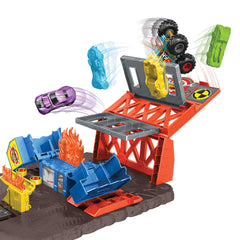 Hot Wheels Monster Trucks Blast Station Playset