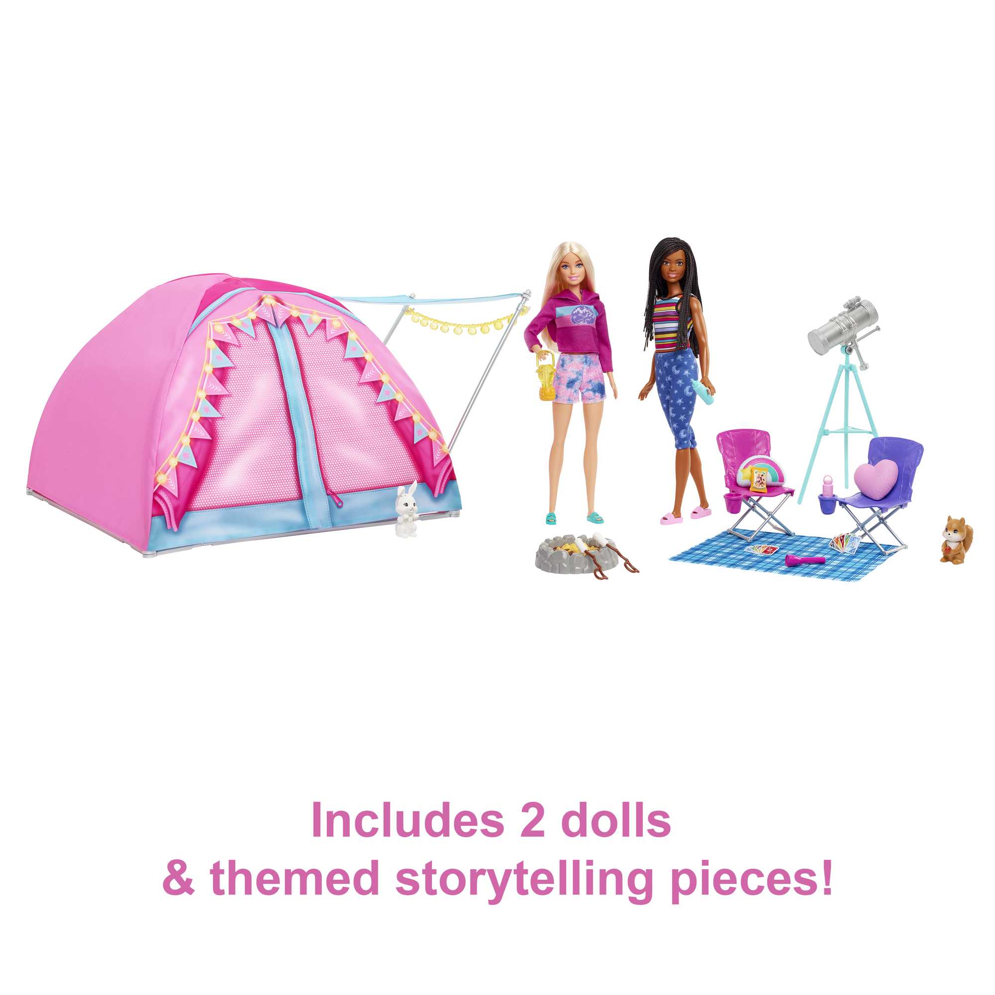 Barbie Let's Go Camping Tent Playset – Toyworld NZ