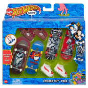 Hot Wheels Skate Fingerboard + Shoe Multipack Tricked Out