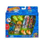 Hot Wheels Skate Fingerboard + Shoe Multipack Tricked Out