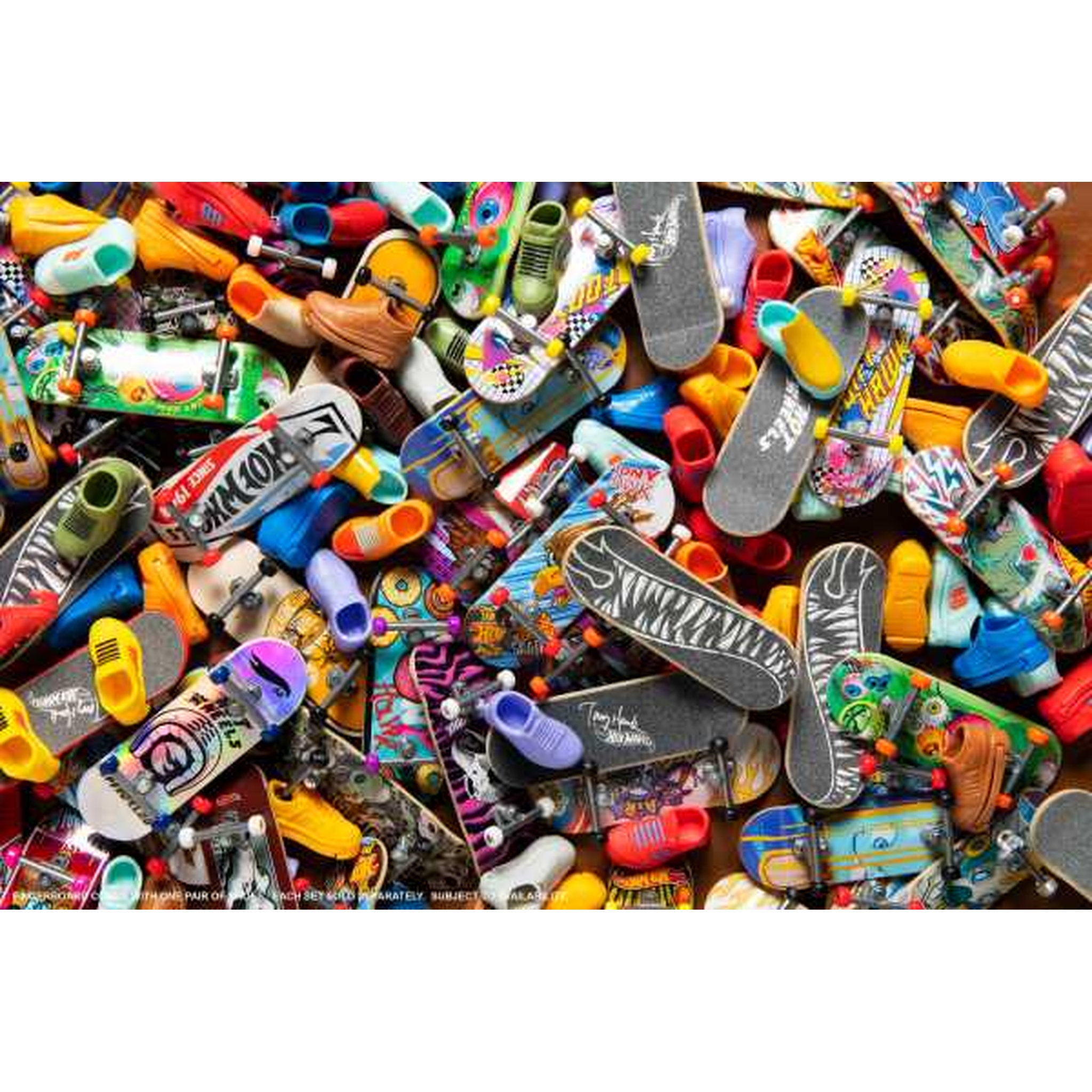 Hot Wheels Skate Fingerboard + Shoe Multipack Tricked Out