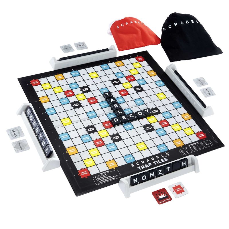 Scrabble Trap Tiles Game