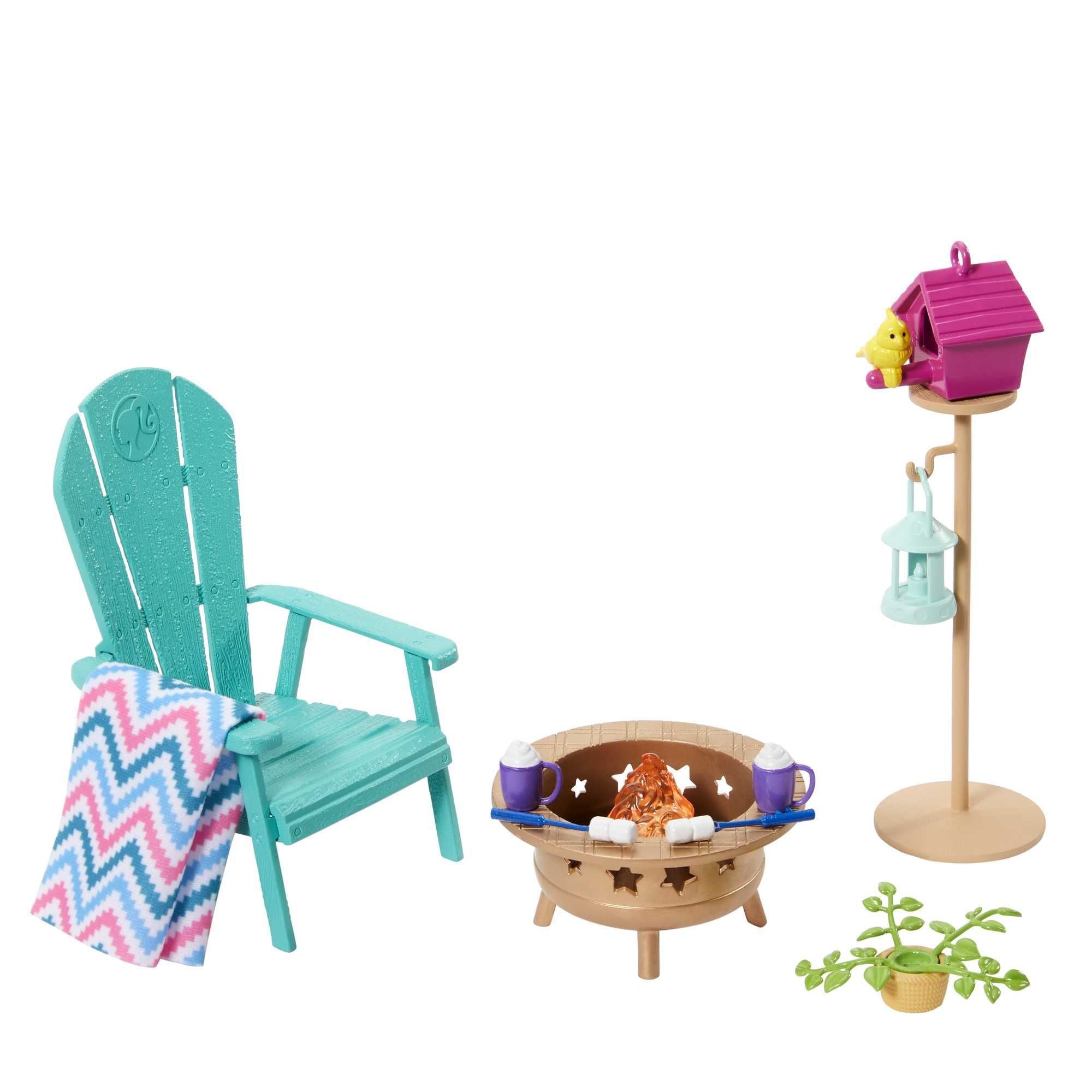 Barbie Backyard Furniture And Decor Set