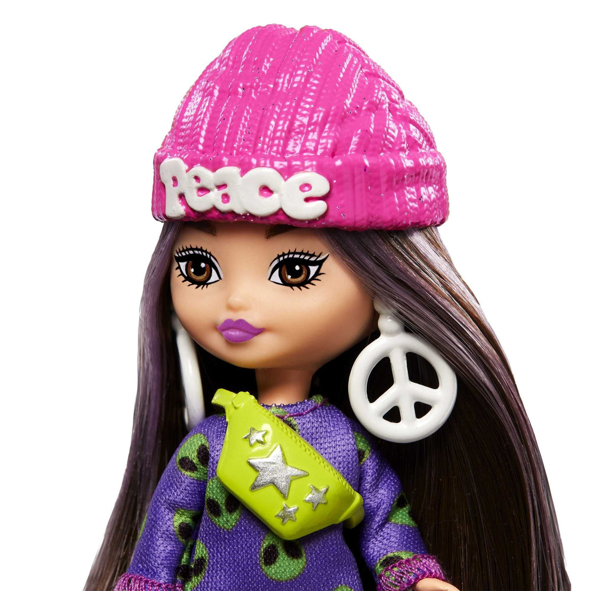 Barbie Extra Mini Minis Doll With Brown Hair - Toyworld NZ