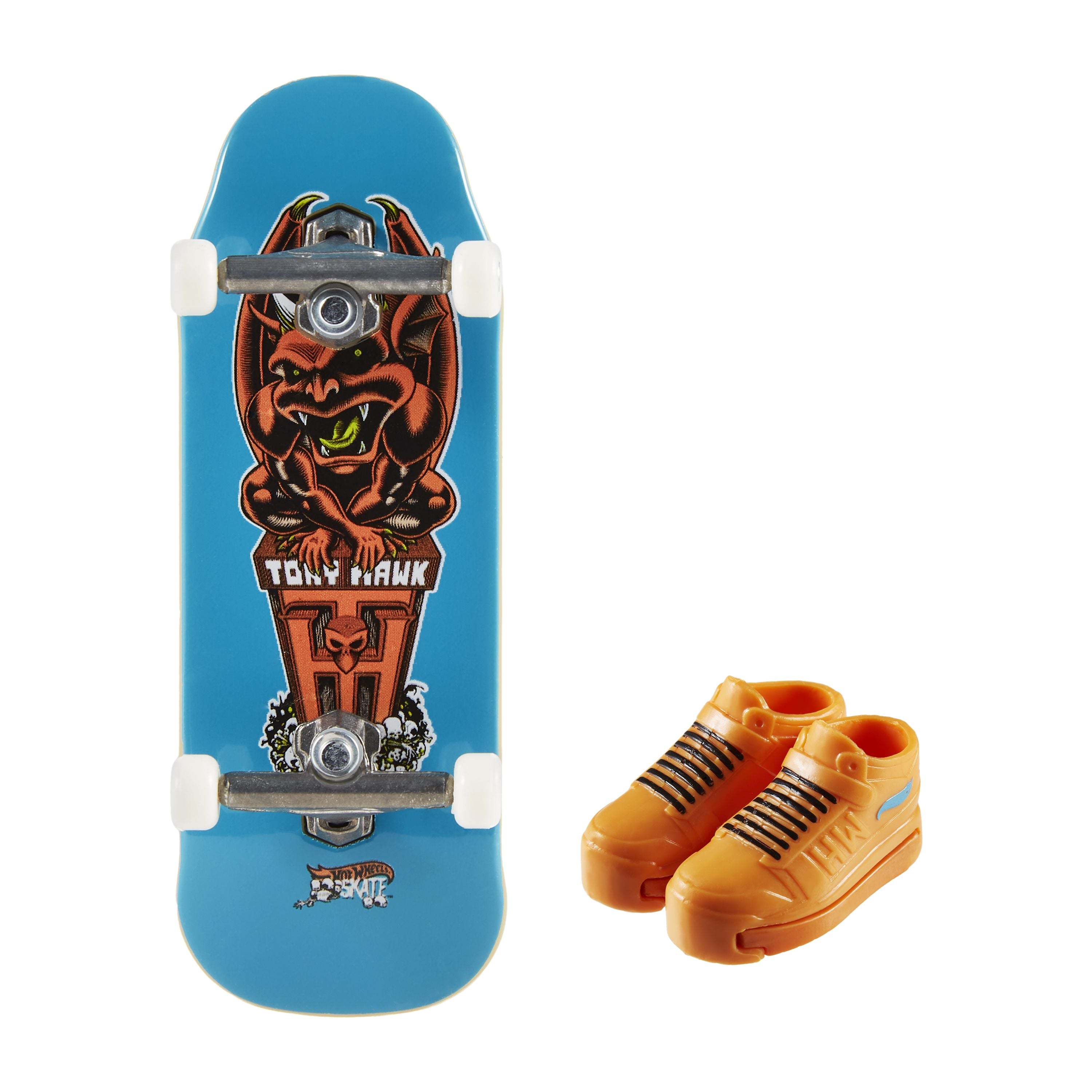 Hot Wheels Skate Fingerboard Single Pack Tony Hawk Originals 1/8 Gargoyle Guardian
