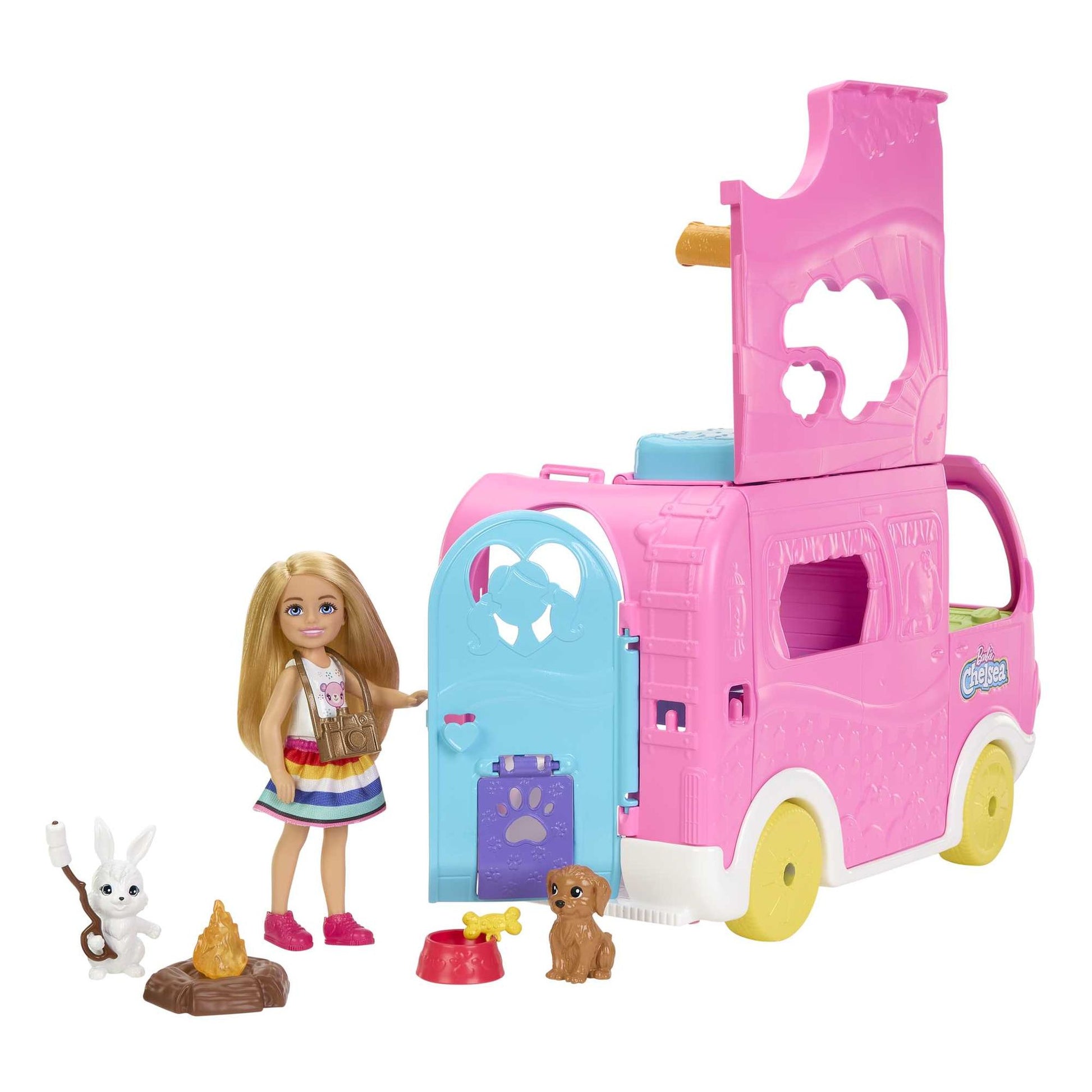 Barbie Chelsea 2-In-1 Campervan – Toyworld NZ - Main Image