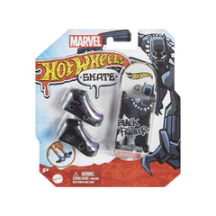Hot Wheel Skate Themed Entertainment Fingerboard + Shoes Marvel Black Panther