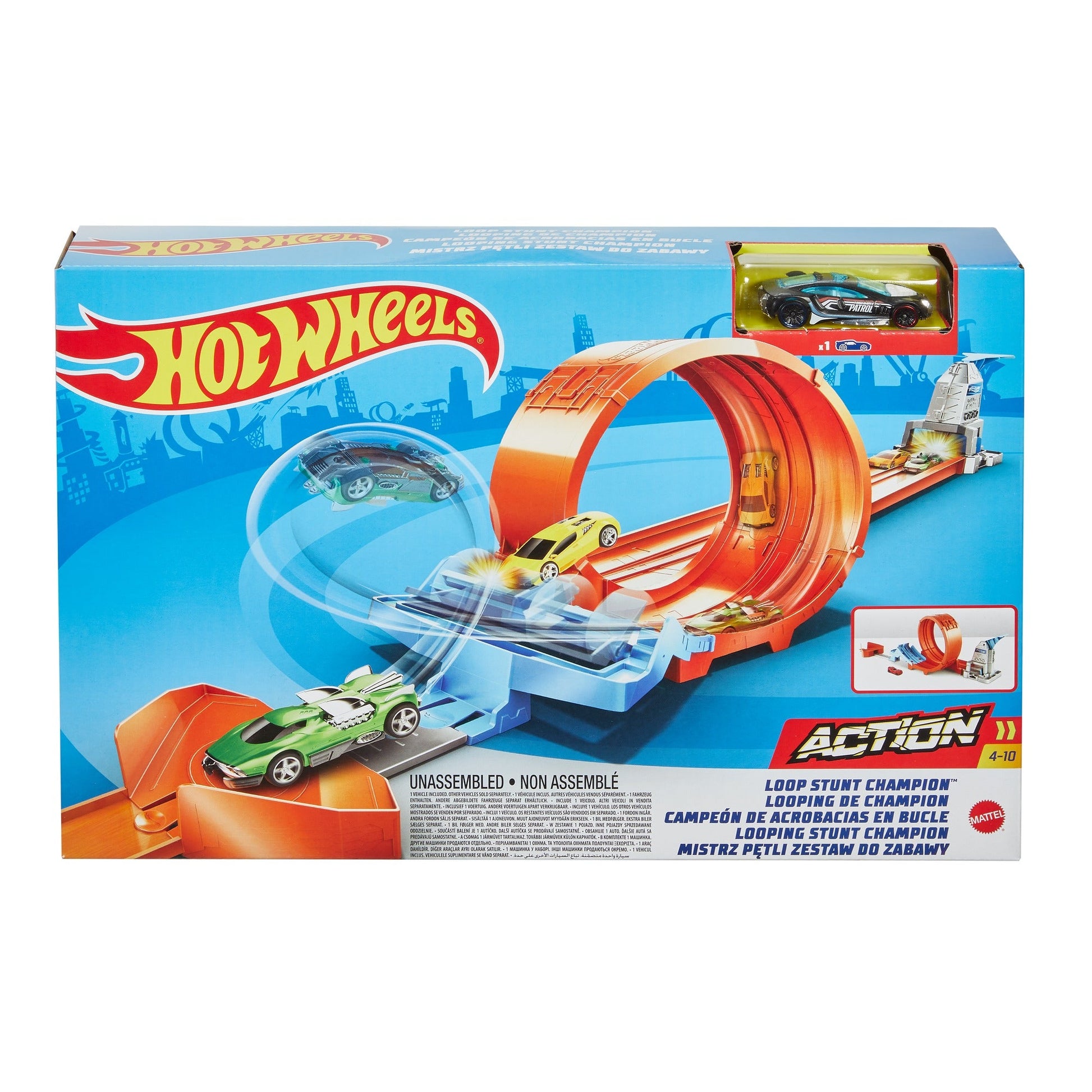 Hot Wheels Action Loop Stunt Champion Track Set – Toyworld NZ