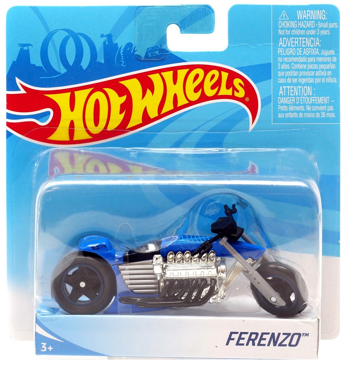 Hot Wheels Street Power Vehicle Ferenzo Blue