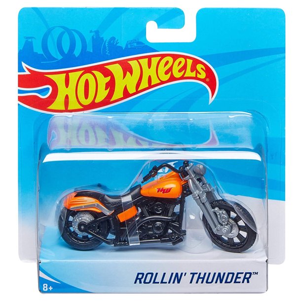 Hot Wheels Street Power Vehicle Rollin' Thunder Black & Orange