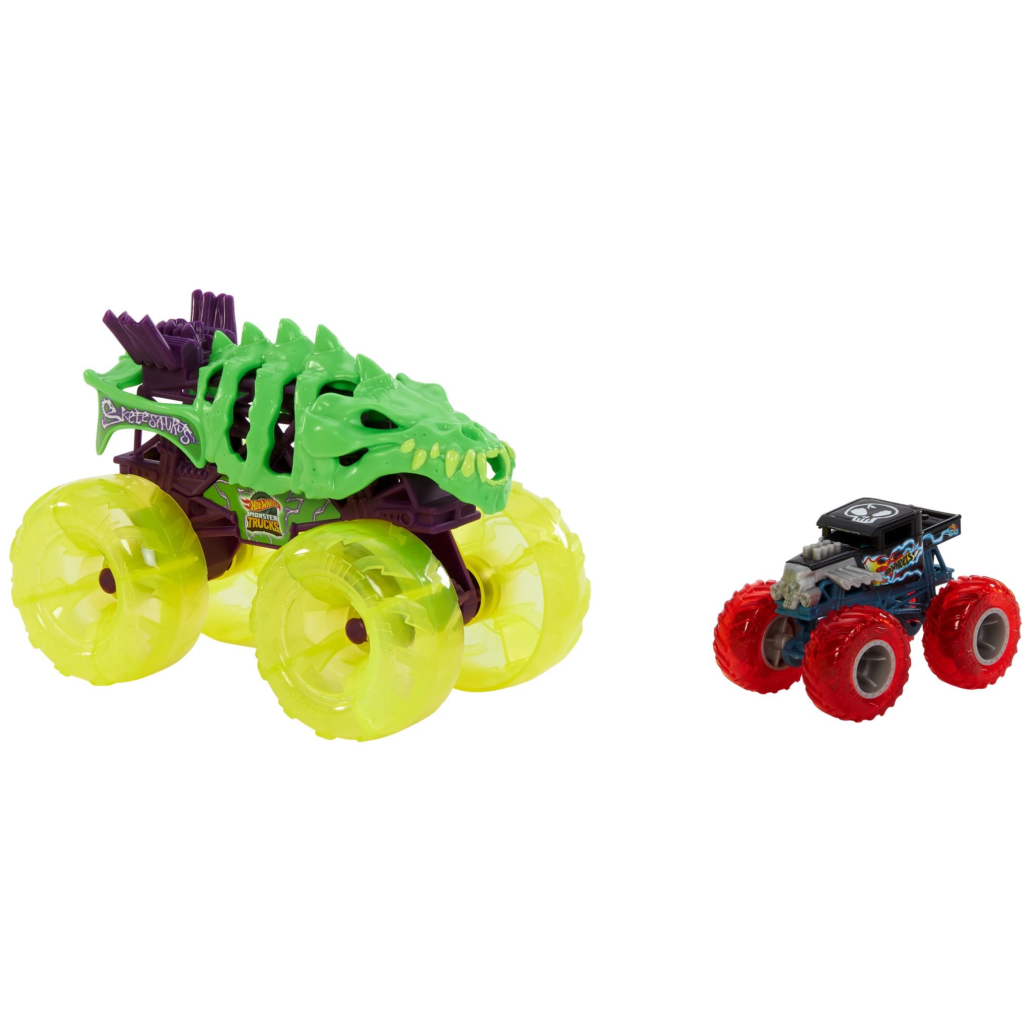 Hot Wheels Monster Trucks Power Smashers Chase Challenge Trackset