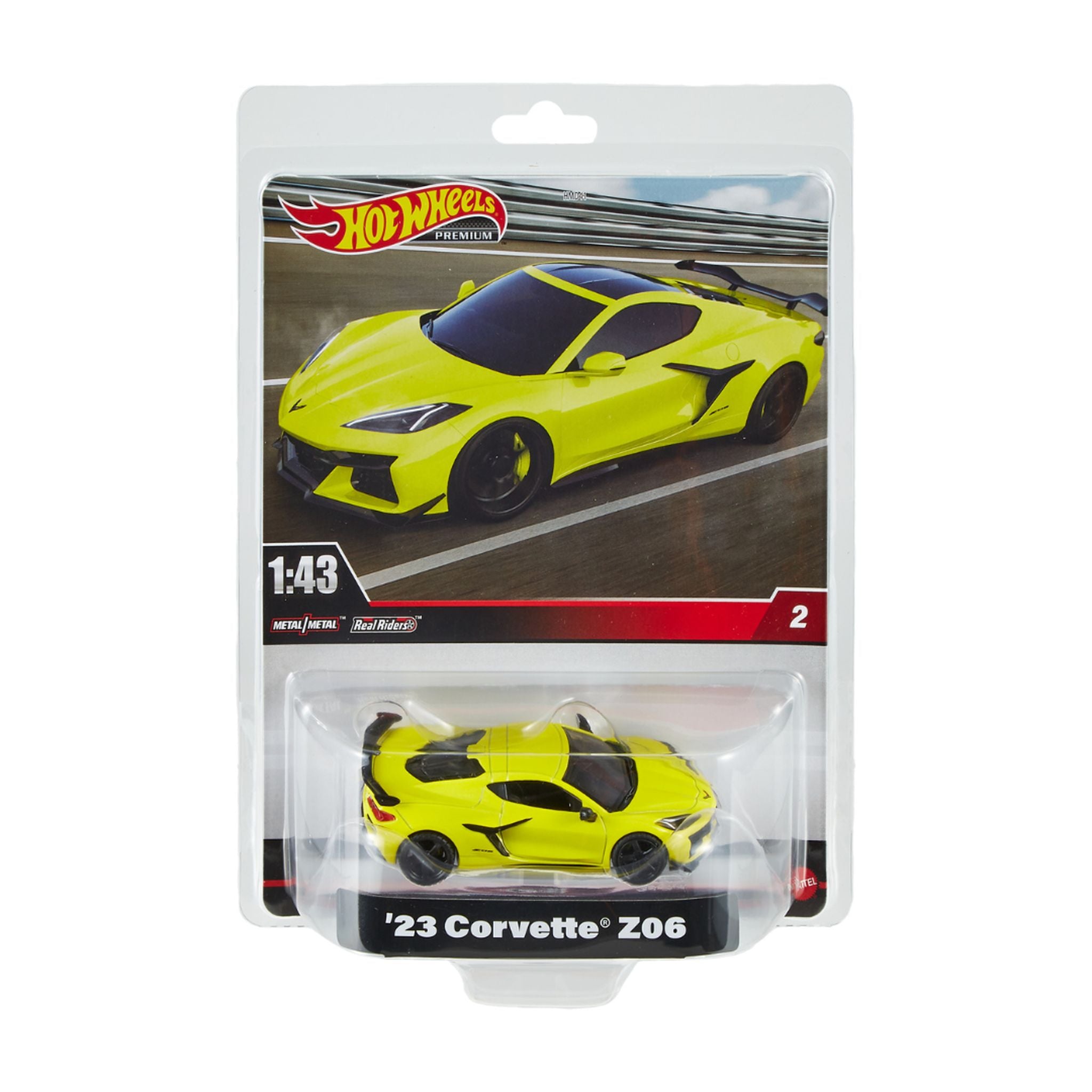 Hot Wheels Premium 1:43 Car Culture - 2 2023 Corvette Z06