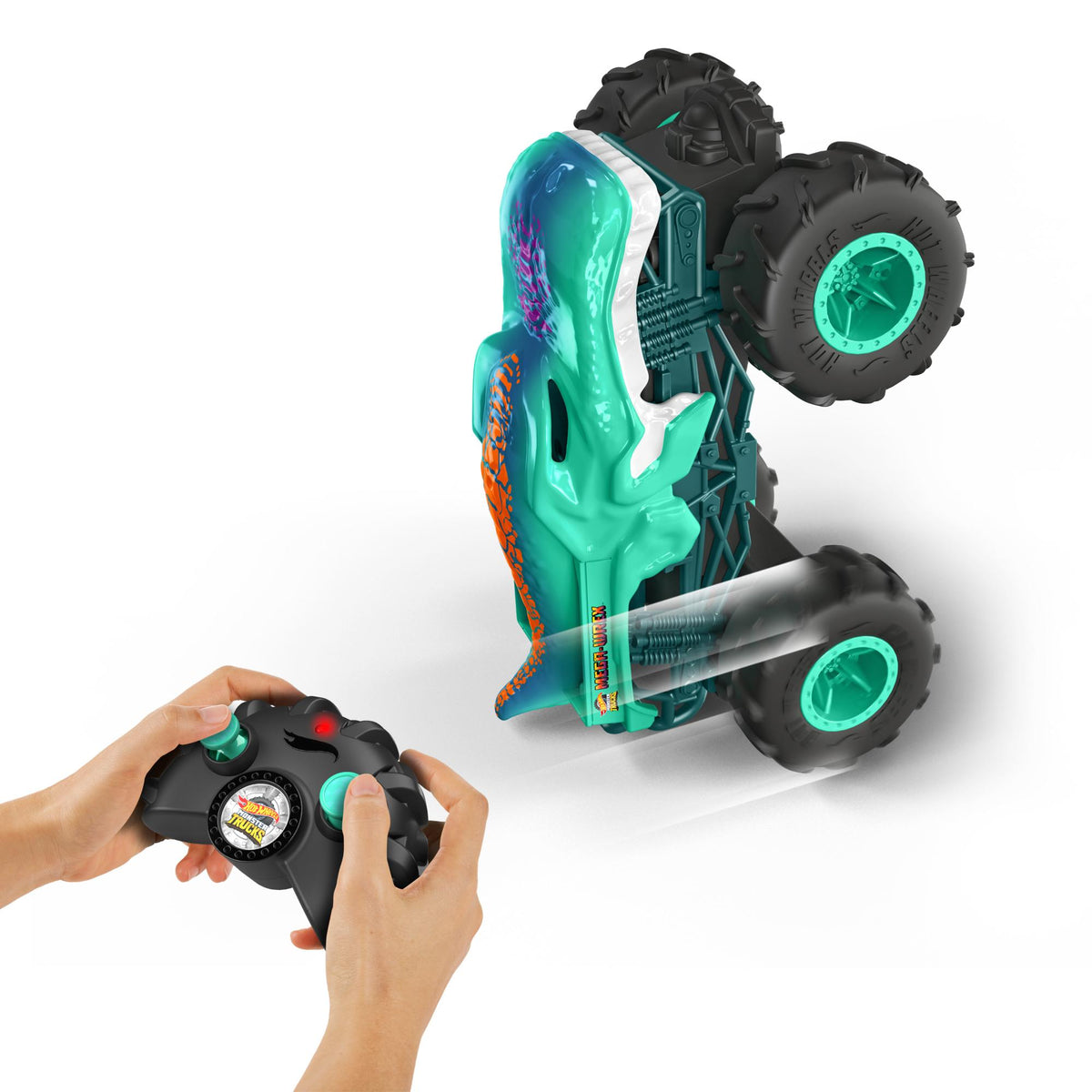 Remote Wheel Engine Hot Wheels Remote Control Monster Truck 1:24 Mega Wrex – Toyworld NZ