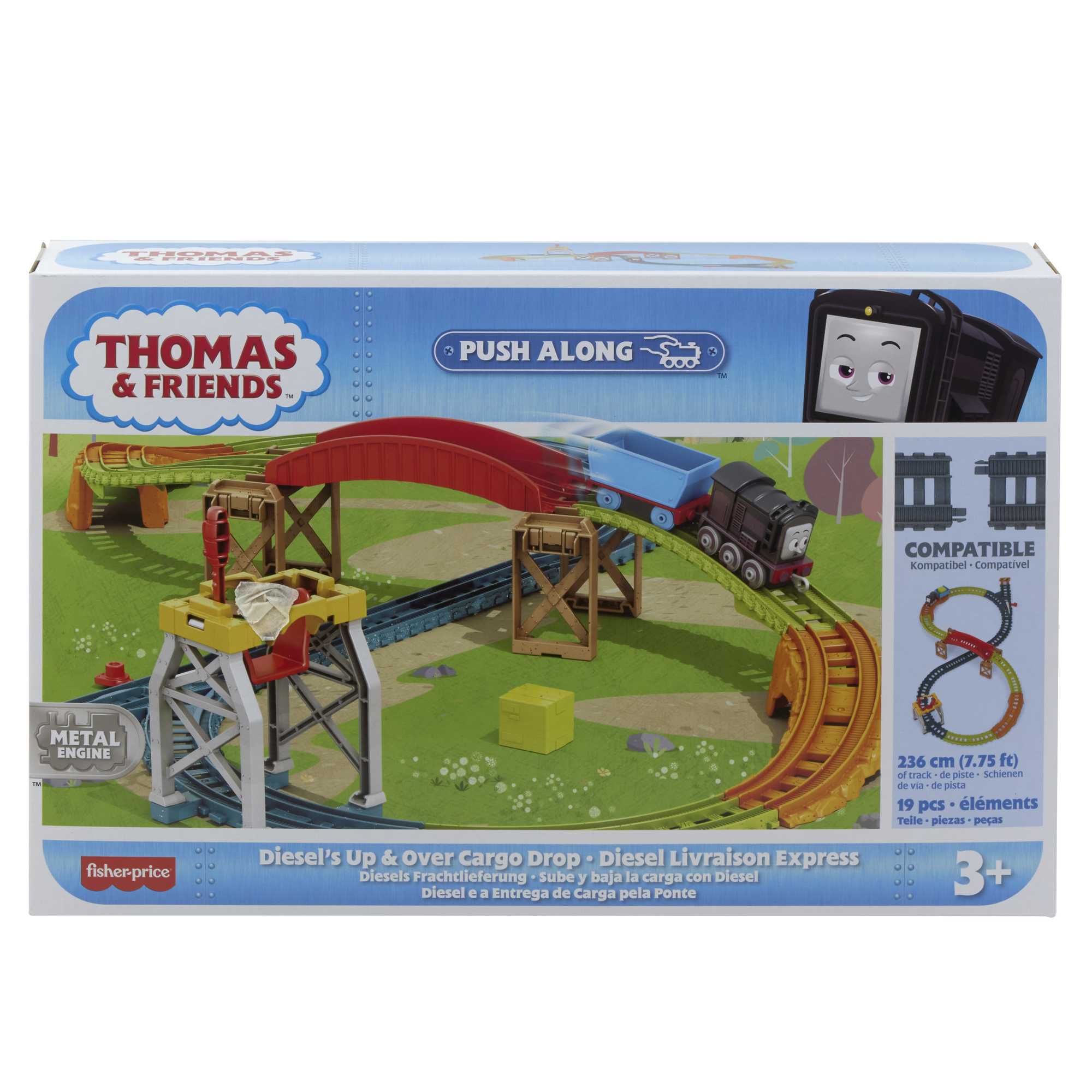Percy Thomas Ponte Mobile Fisher-Price Thomas Friends Push Along