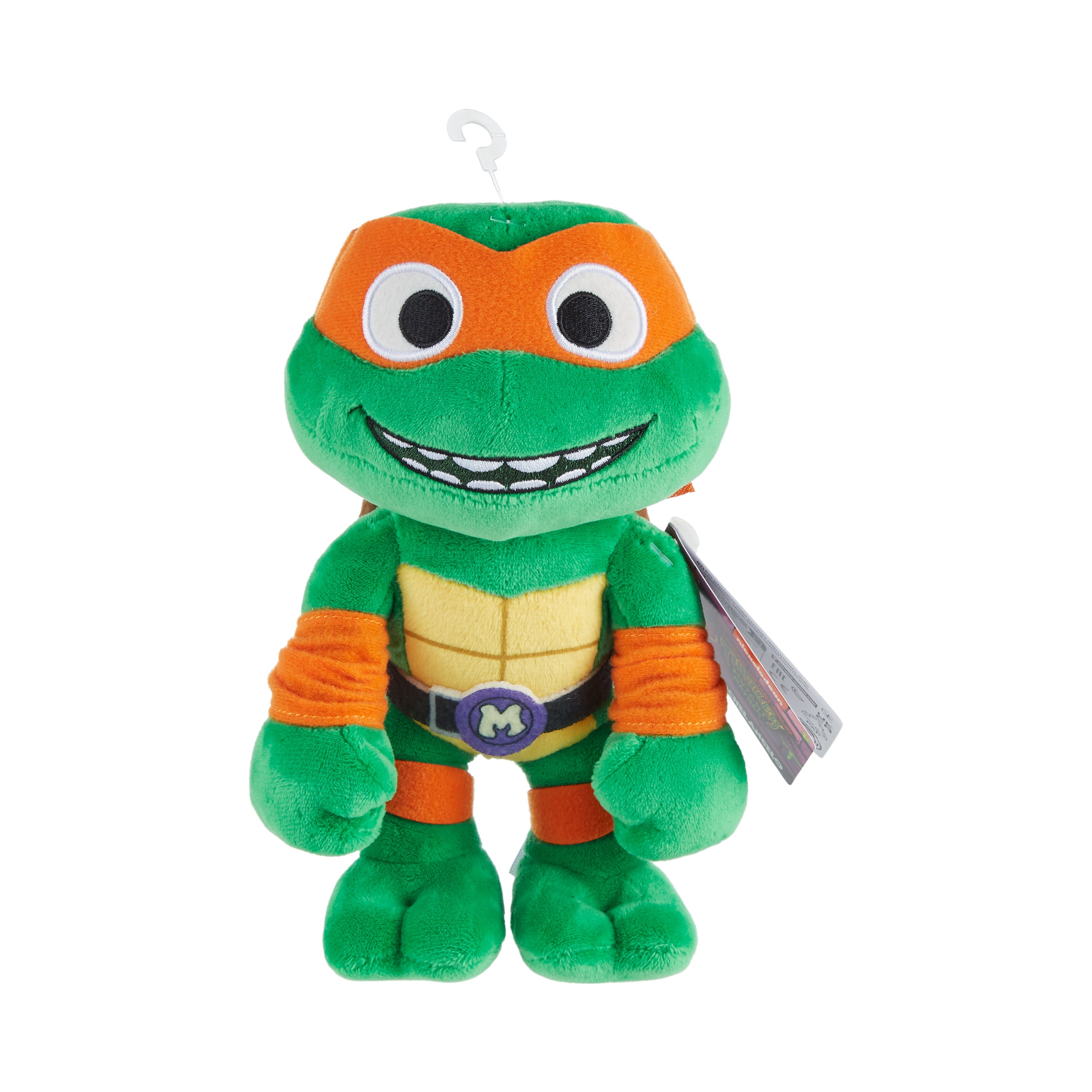 Teenage Mutant Ninja Turtles 8 Inch Basic Plush Michelangelo