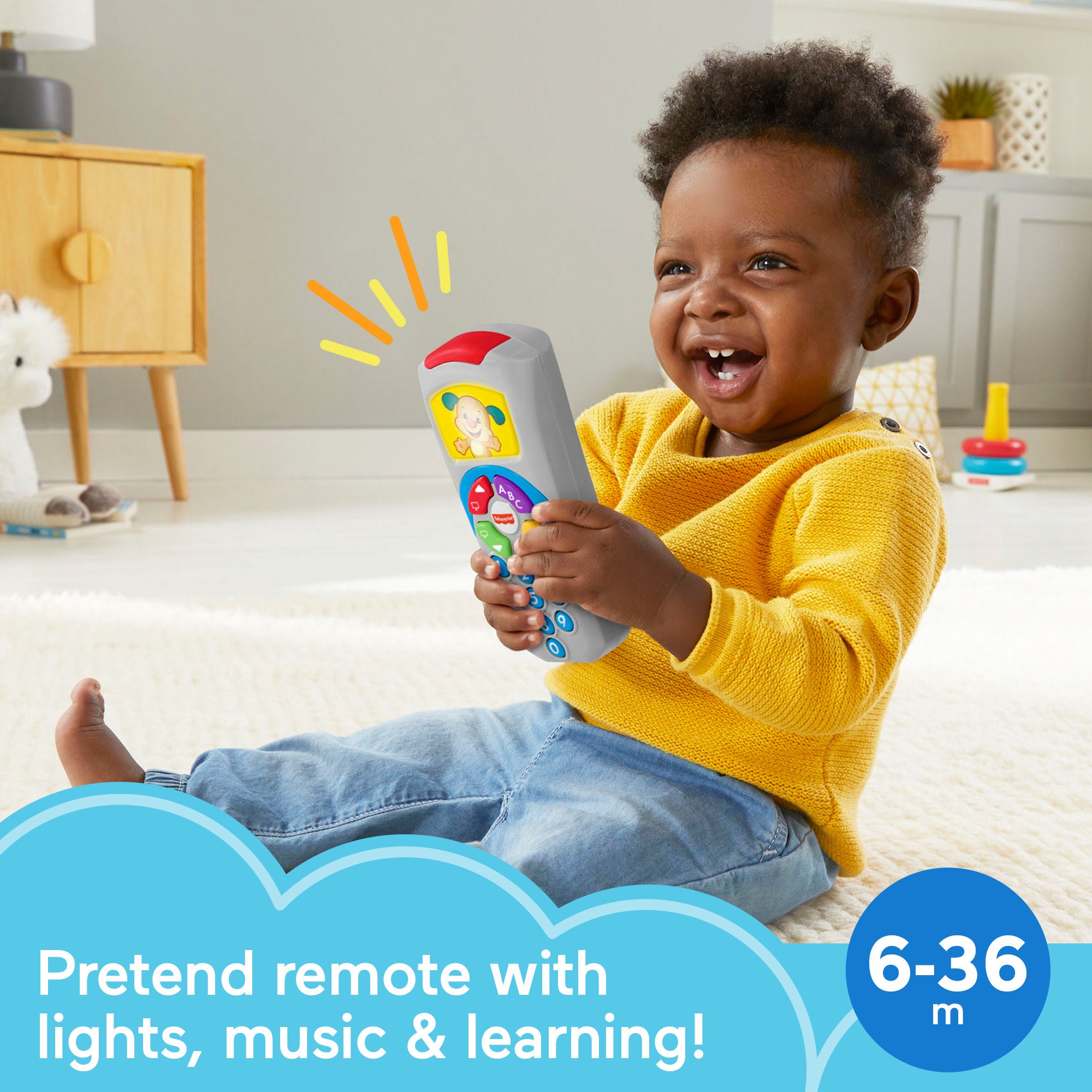 Fisher-Price Laugh & Learn Remote - Pink